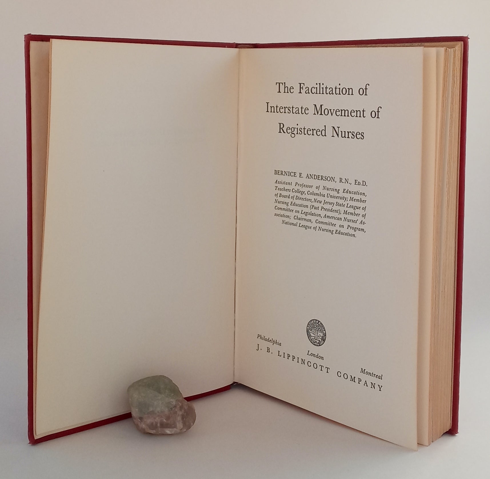 The Facilitation of Interstate Movement of Registered Nurses book cover