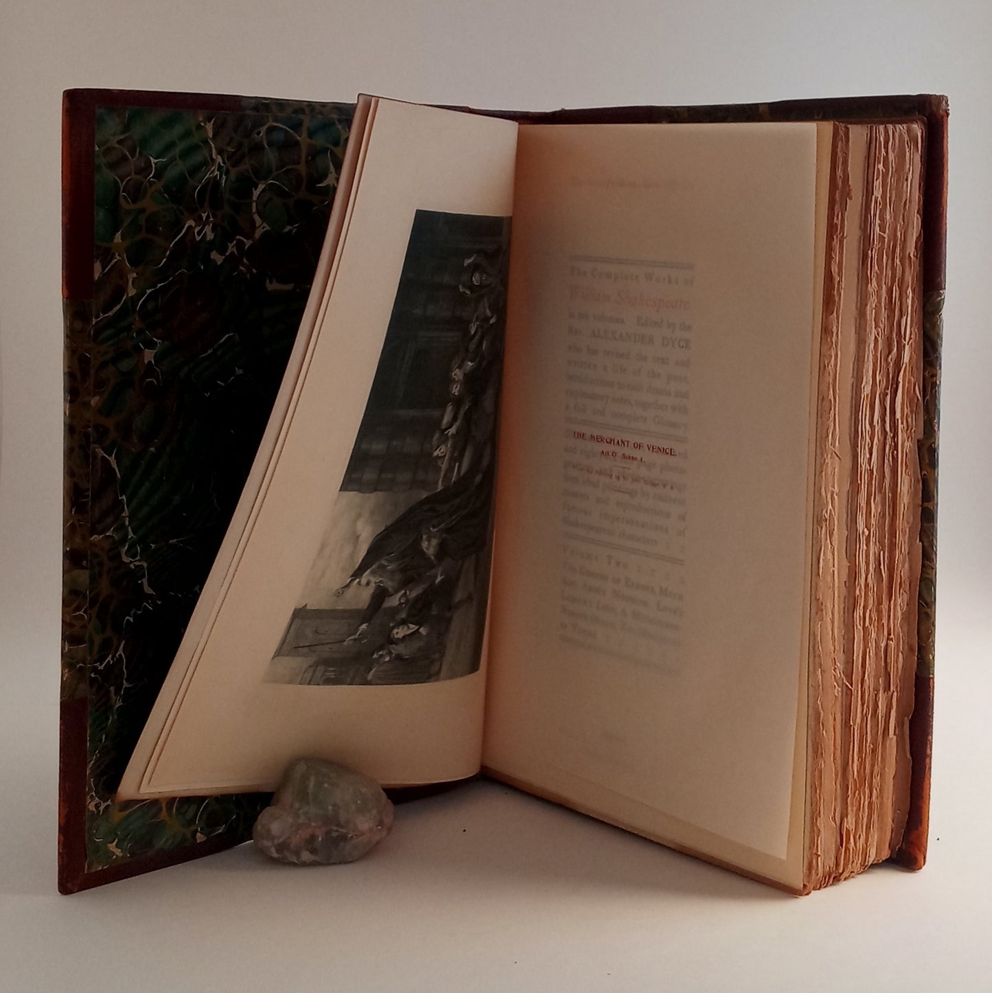 The Complete Works of William Shakespeare in Ten Volumes, Volume II ONLY: The Comedy of Errors, Much Ado About Nothing, Love's Labour's Lost, A Midsummer-Night's Dream, The Merchant of Venice; The Stratford-on-Avon Edition book cover