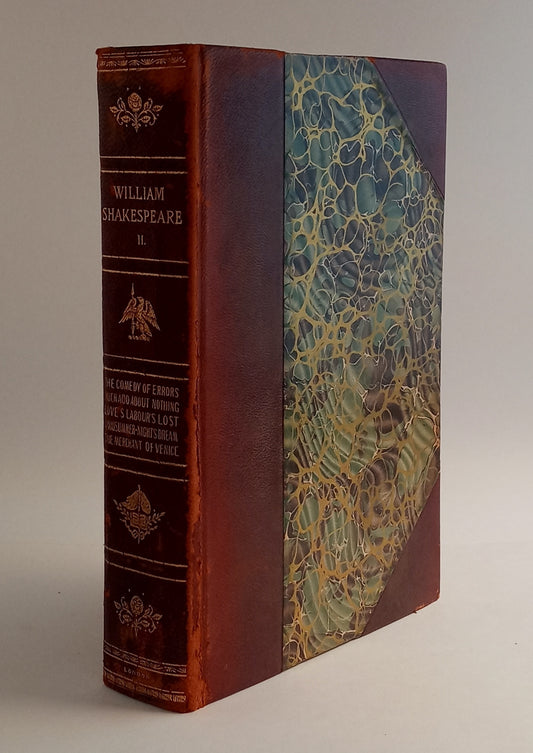 The Complete Works of William Shakespeare in Ten Volumes, Volume II ONLY: The Comedy of Errors, Much Ado About Nothing, Love's Labour's Lost, A Midsummer-Night's Dream, The Merchant of Venice; The Stratford-on-Avon Edition book cover