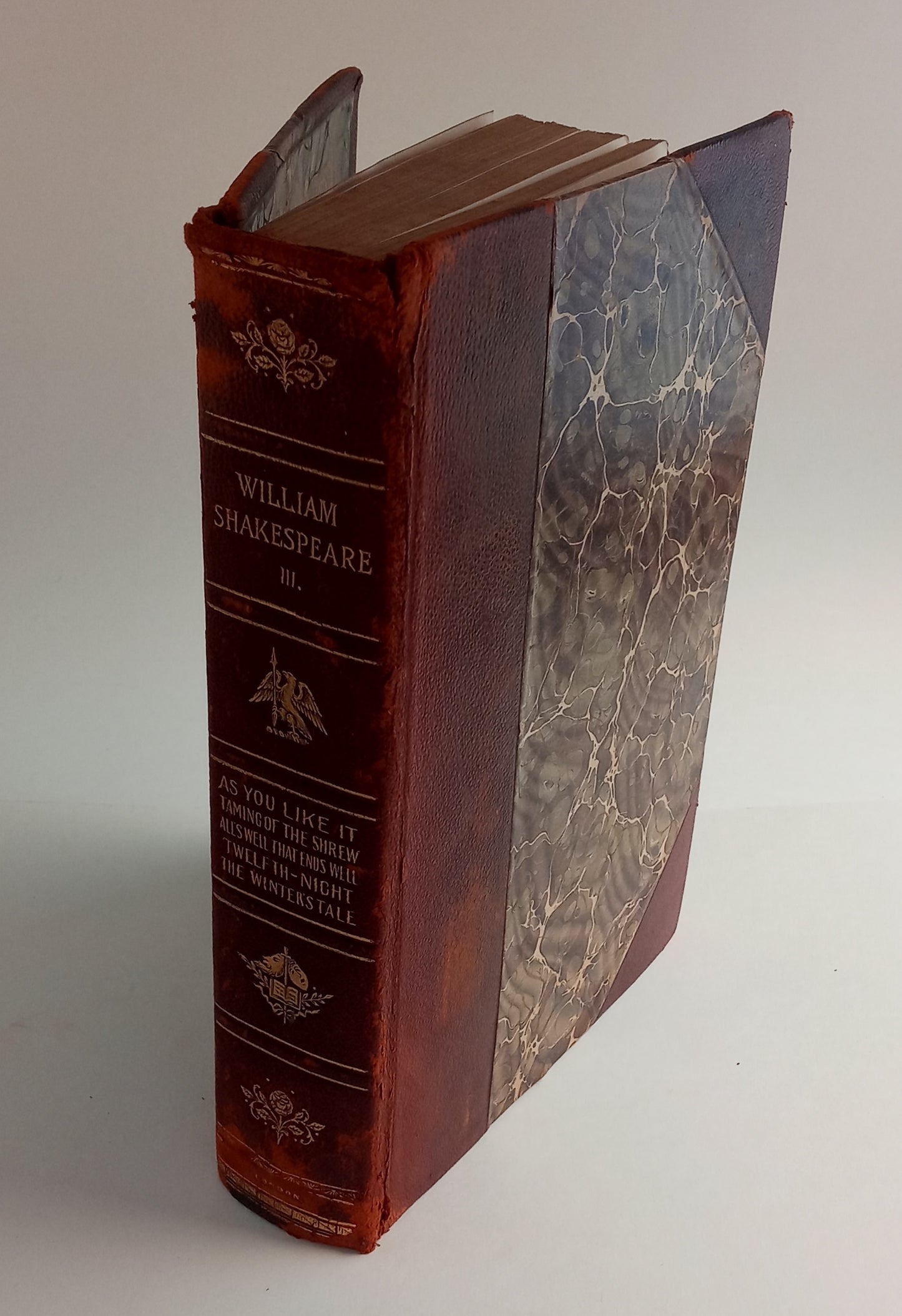 The Complete Works of William Shakespeare in Ten Volumes, Volume III ONLY: As You Like It, The Taming of the Shrew, All's Well That Ends Well, Twelfth Night, The Winter's Tale; The Stratford-on-Avon Edition book cover