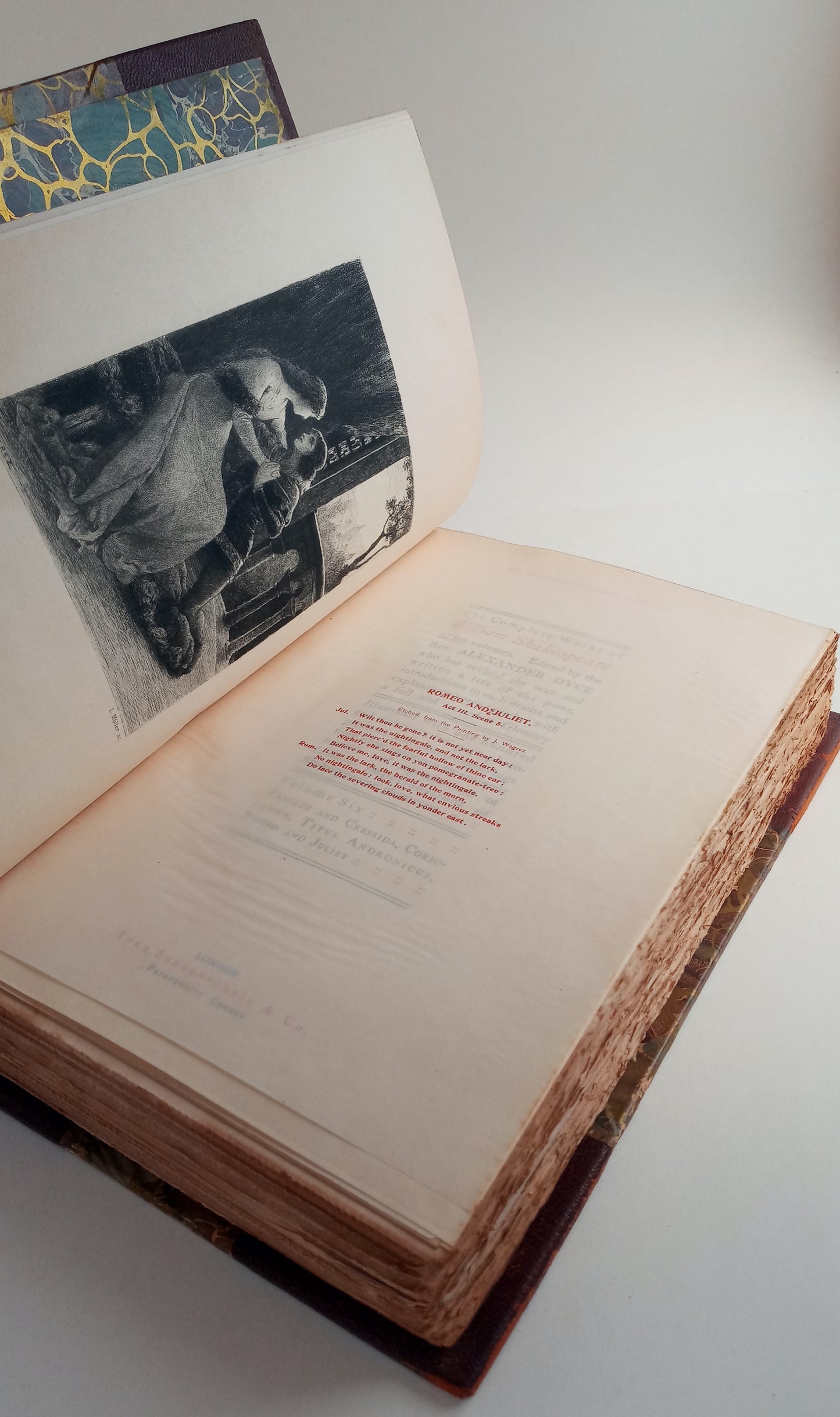 The Complete Works of William Shakespeare in Ten Volumes, Volume VI ONLY: Troilus and Cressida, Coriolanus, Titus Andronicus, Romeo and Juliet; The Stratford-on-Avon Edition book cover