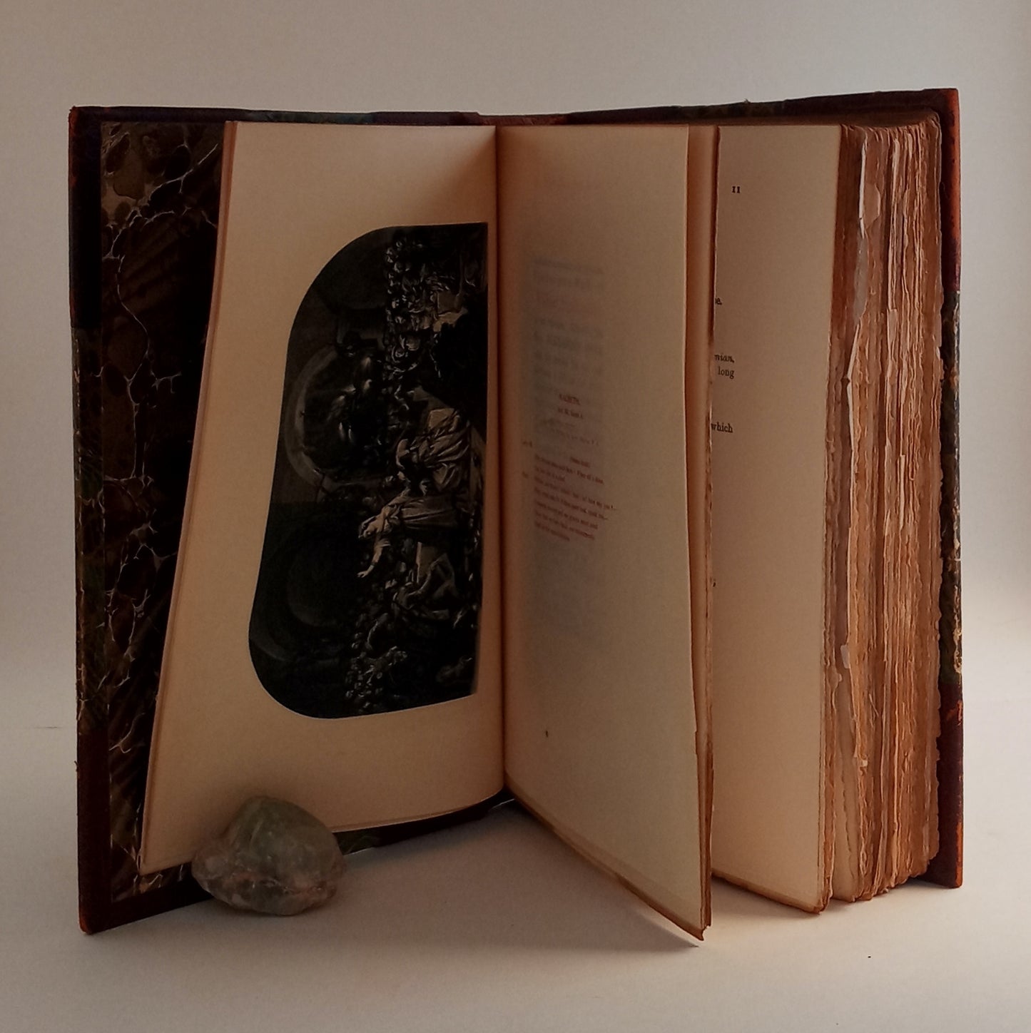 The Complete Works of William Shakespeare in Ten Volumes, Volume VII ONLY: Timon of Athens, Julius Caesar, Macbeth, Hamlet; The Stratford-on-Avon Edition book cover
