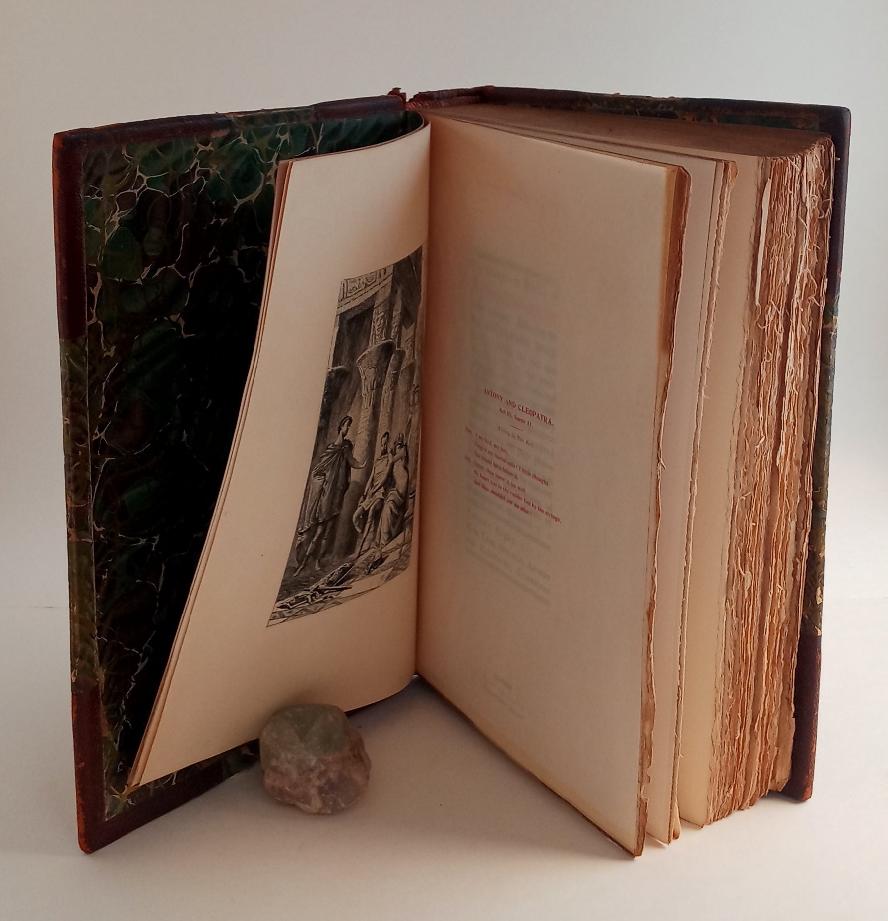 The Complete Works of William Shakespeare in Ten Volumes, Volume VIII ONLY: King Lear, Othello, Antony and Cleopatra, Cymbeline; The Stratford-on-Avon Edition book cover