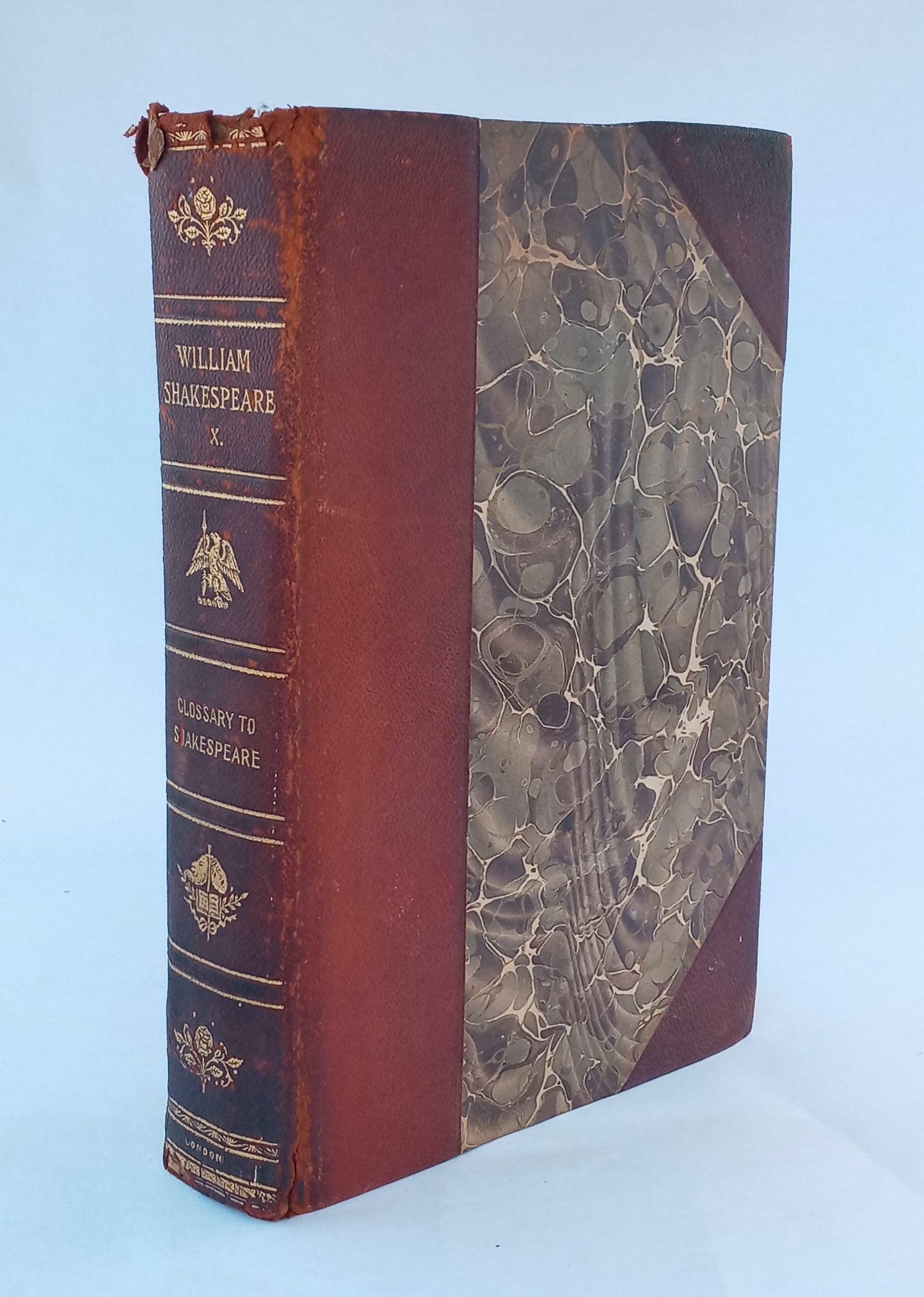 The Complete Works of William Shakespeare in Ten Volumes: Volume 10 ONLY, Glossary to Shakespeare, The Stratford-on-Avon Edition book cover