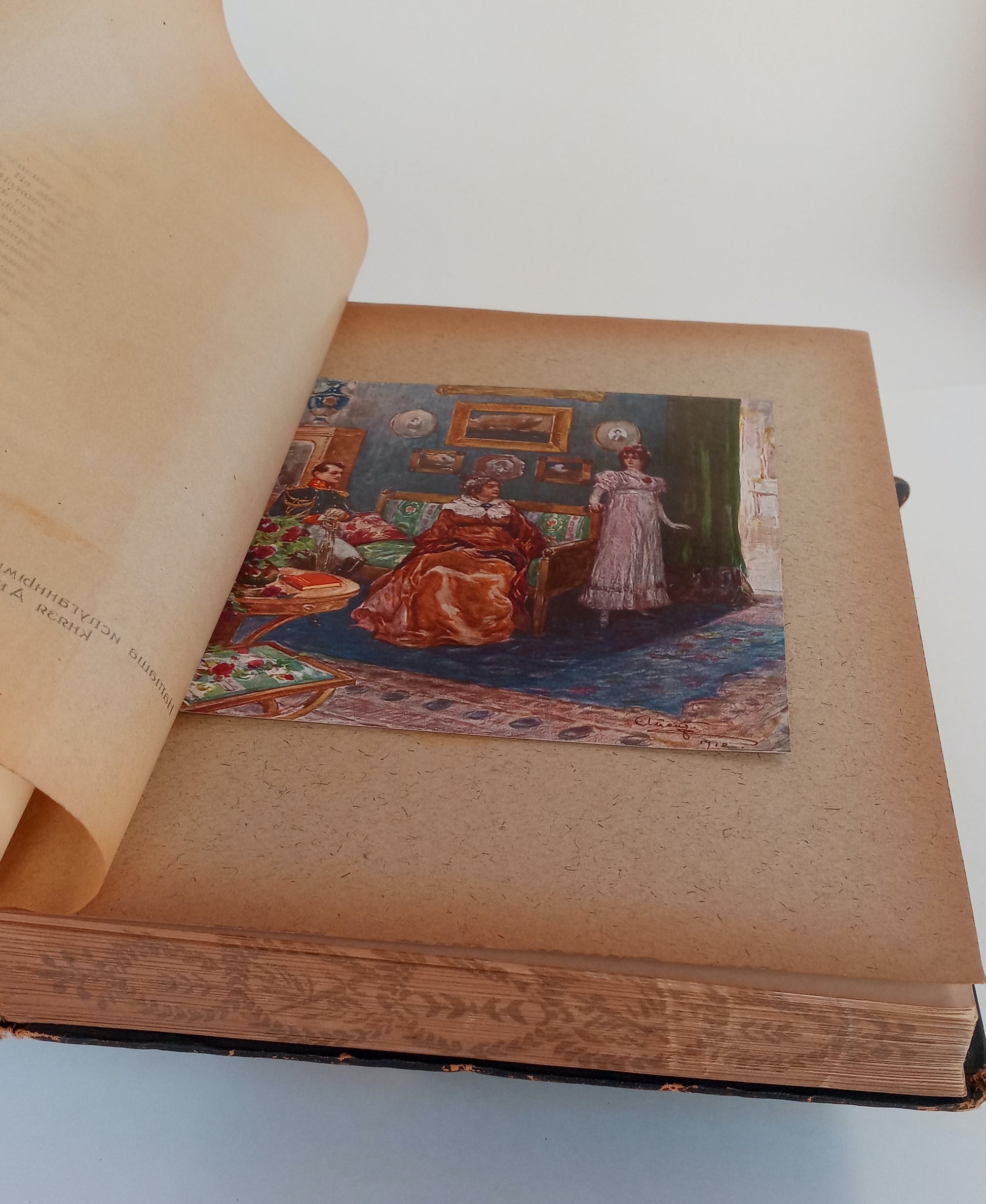 War and Peace, Volumes I and II, illustrated by Alexander Apsit (Война и миръ, иллюстрации Александра Апсита, под редакцией и сб примбчапями Па́вел Ива́нович Бирюко́в) b