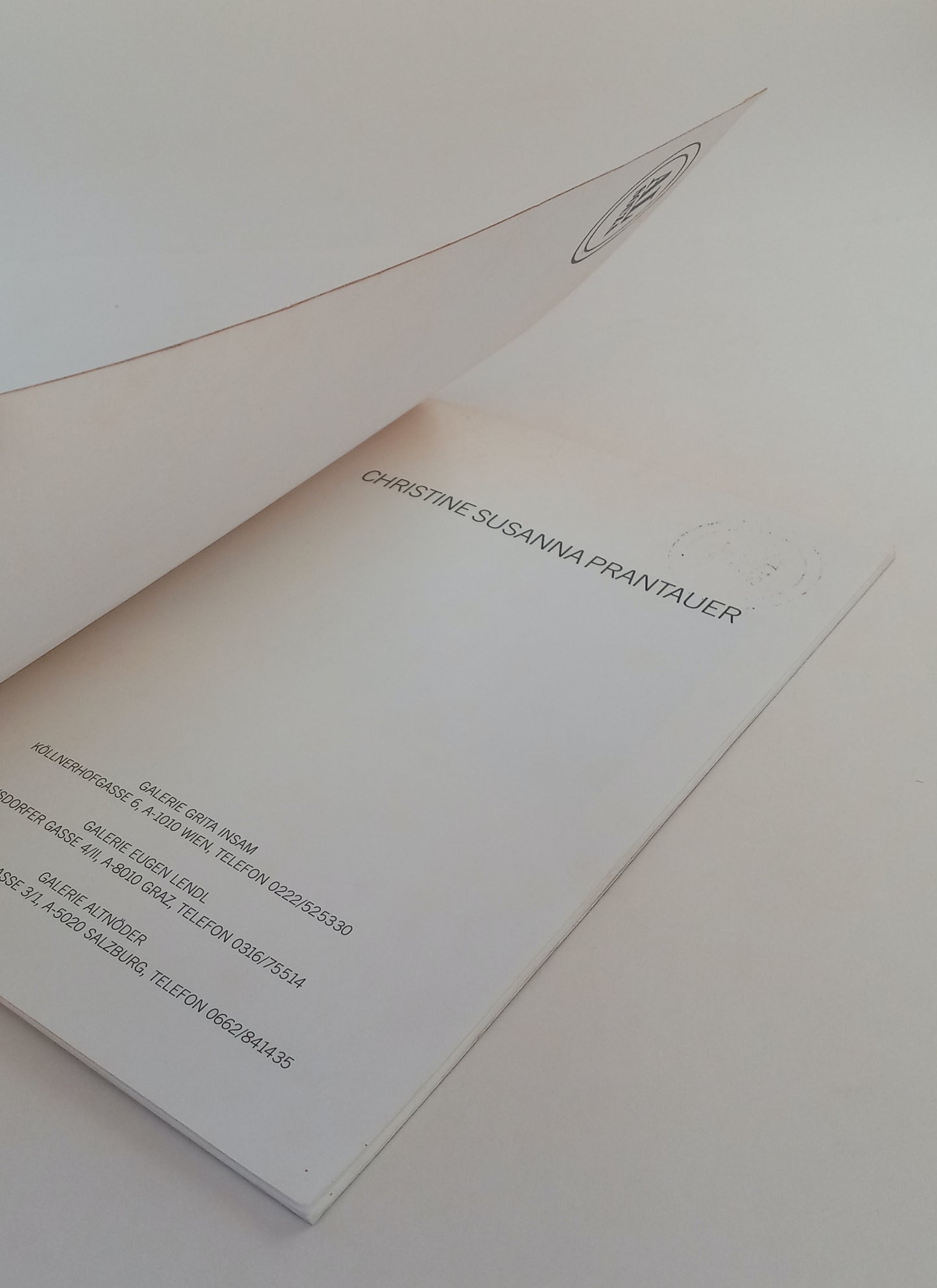Pratauer (Christine Susanna Prantauer) book cover