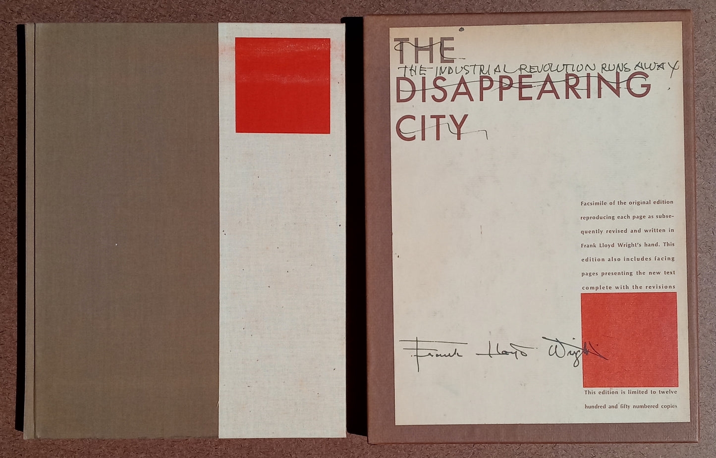 The Industrial Revolution Runs Away (The Disappearing City) book cover