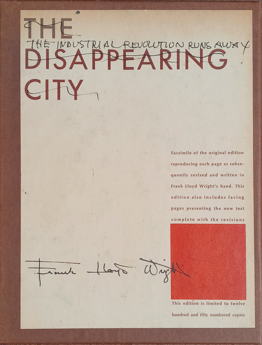 The Industrial Revolution Runs Away (The Disappearing City) book cover