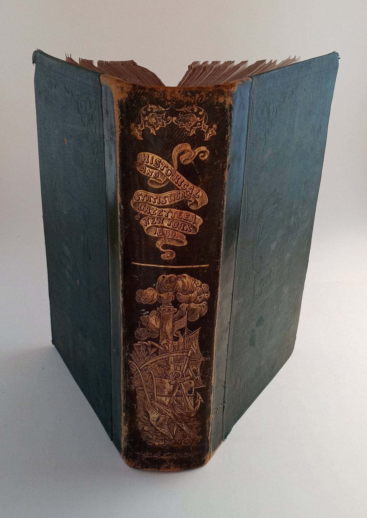 Gazetteer of the State of New York: Embracing a Comprehensive View of the Geography, Geology, and General History of the State, and a Complete History and Description of Every County, Town, Village, and Locality. With full tables of statistics. book cover