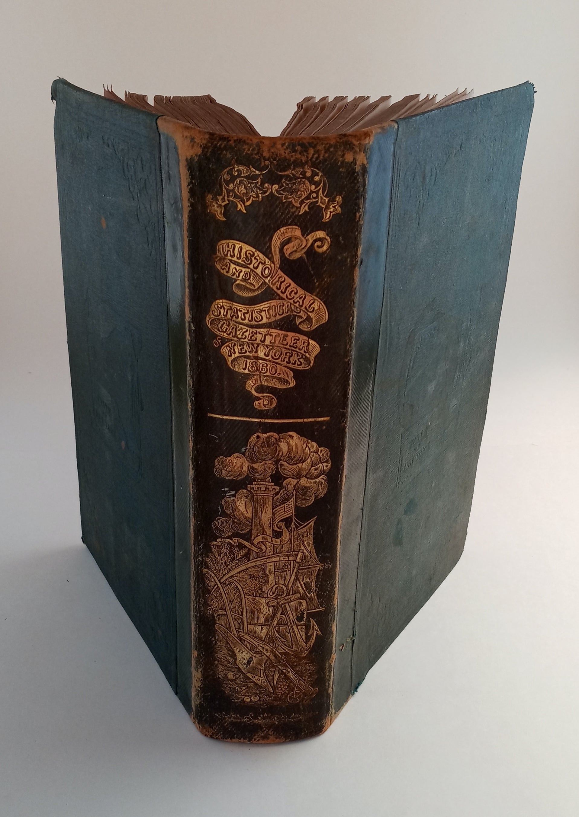 Gazetteer of the State of New York: Embracing a Comprehensive View of the Geography, Geology, and General History of the State, and a Complete History and Description of Every County, Town, Village, and Locality. With full tables of statistics. book cover