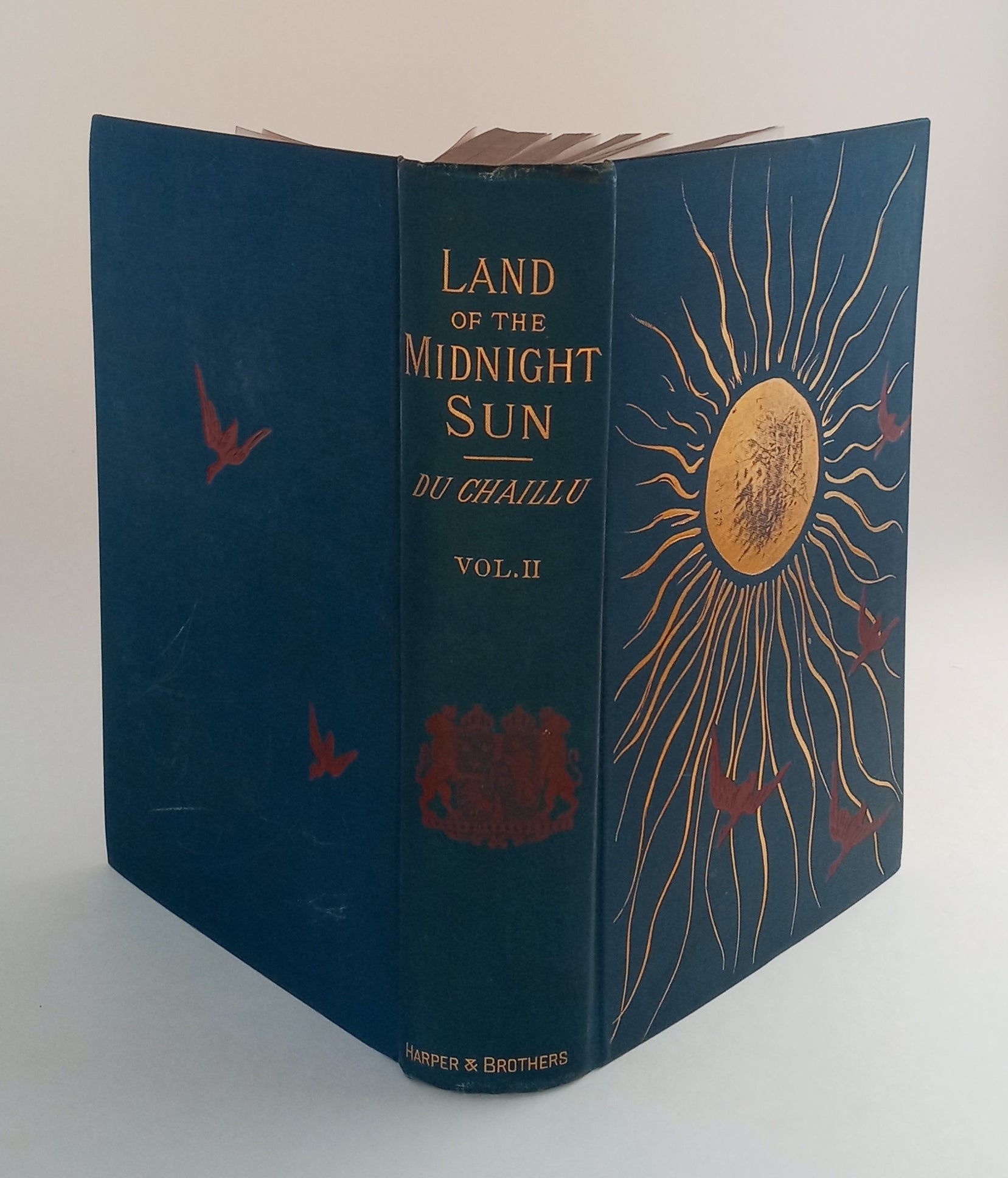 Land of the Midnight Sun; Summer and Winter Journeys Through Sweden, Norway, Lapland, and Northern Finland, Volume II ONLY book cover