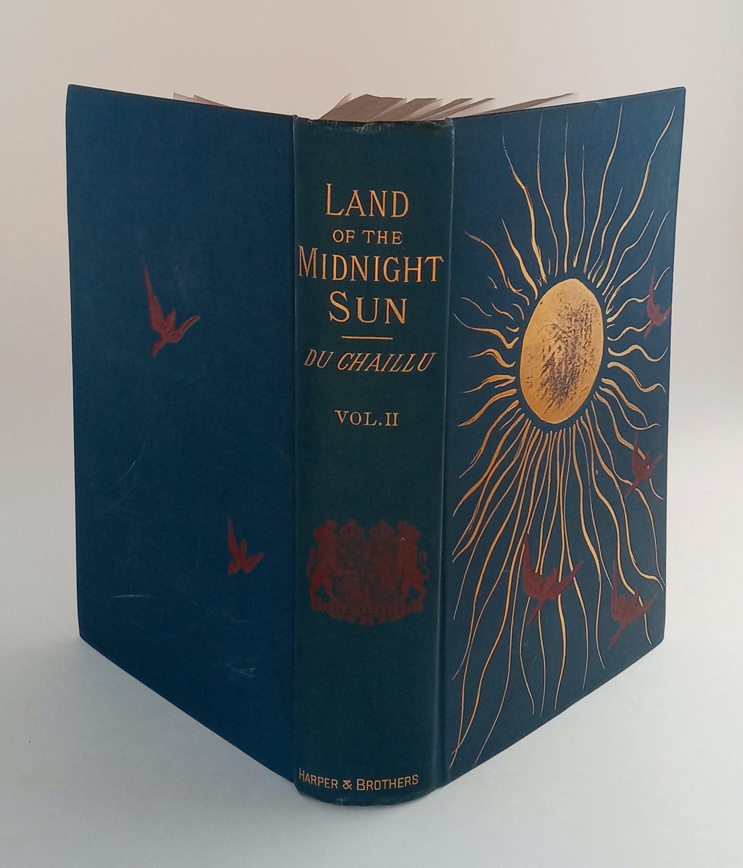Land of the Midnight Sun; Summer and Winter Journeys Through Sweden, Norway, Lapland, and Northern Finland, Volume II ONLY book cover