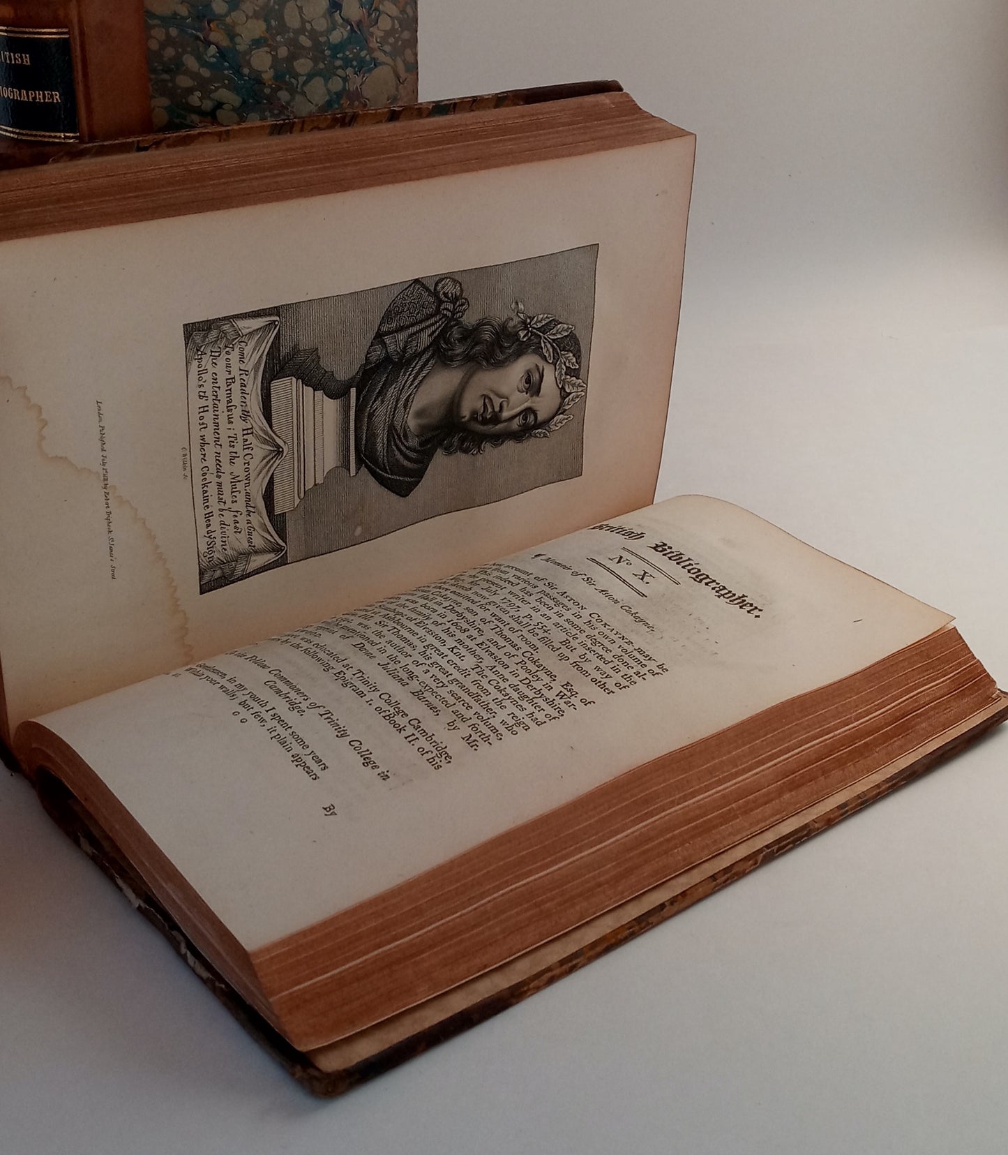 The British Bibliographer, Volumes II, III, and IV. book cover