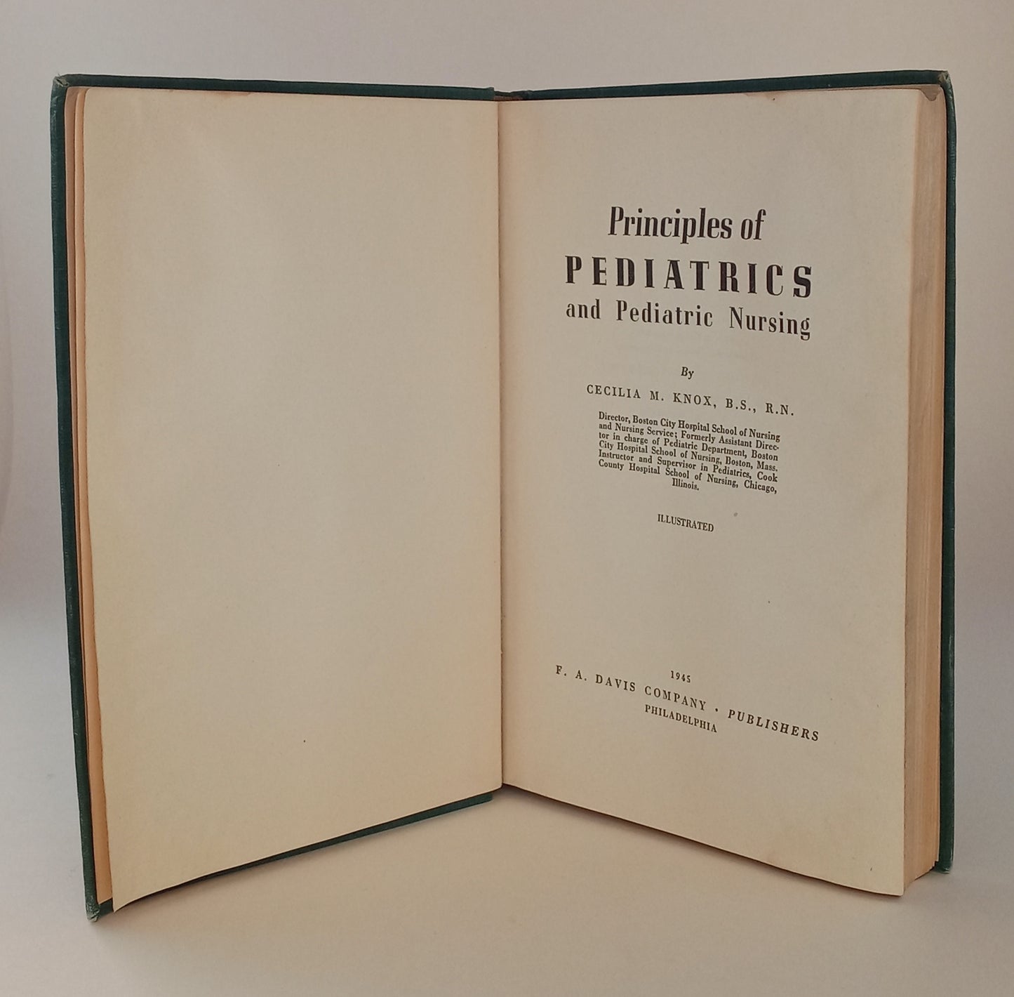Principles of Pediatrics and Pediatric Nursing book cover
