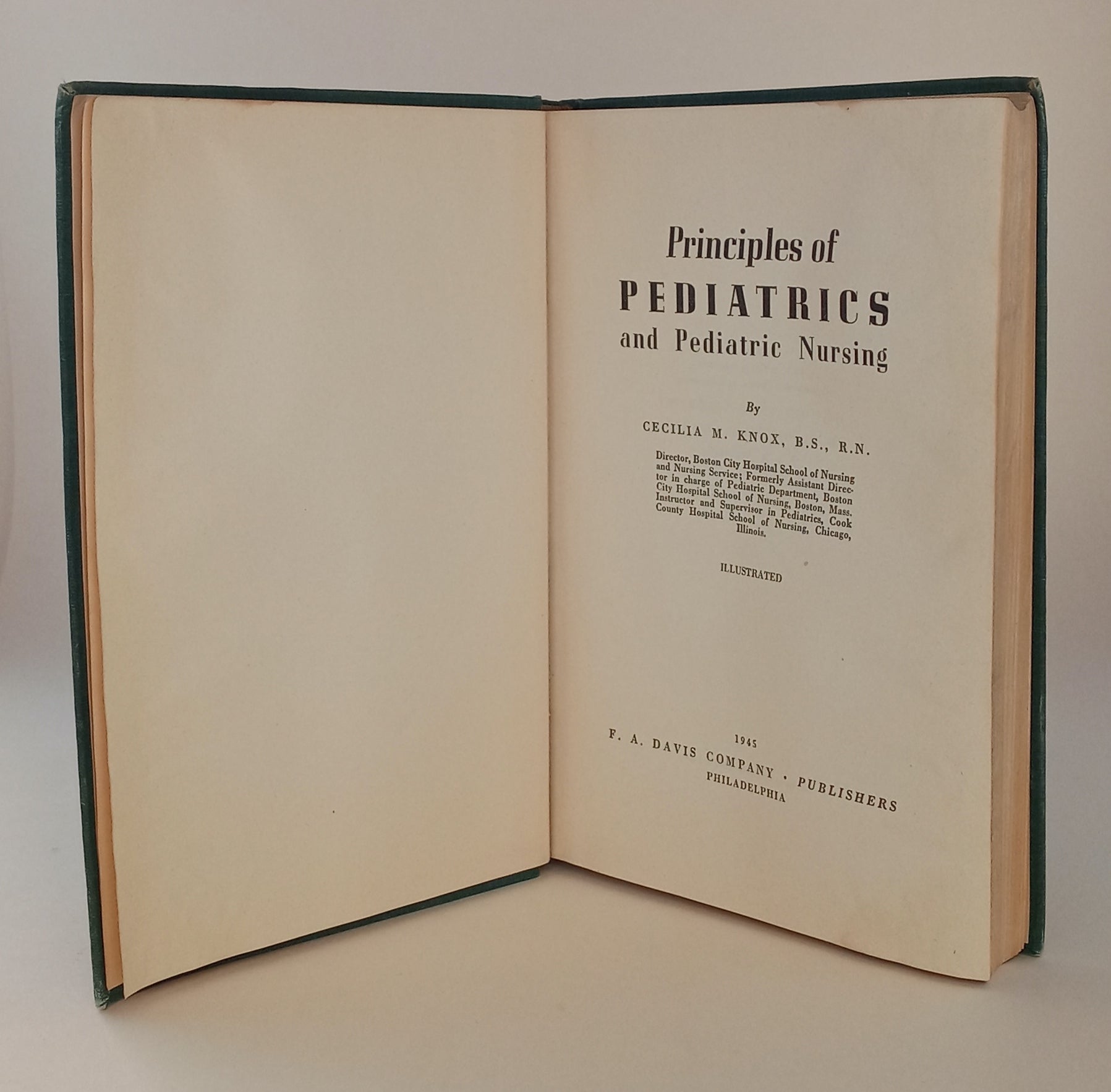 Principles of Pediatrics and Pediatric Nursing book cover