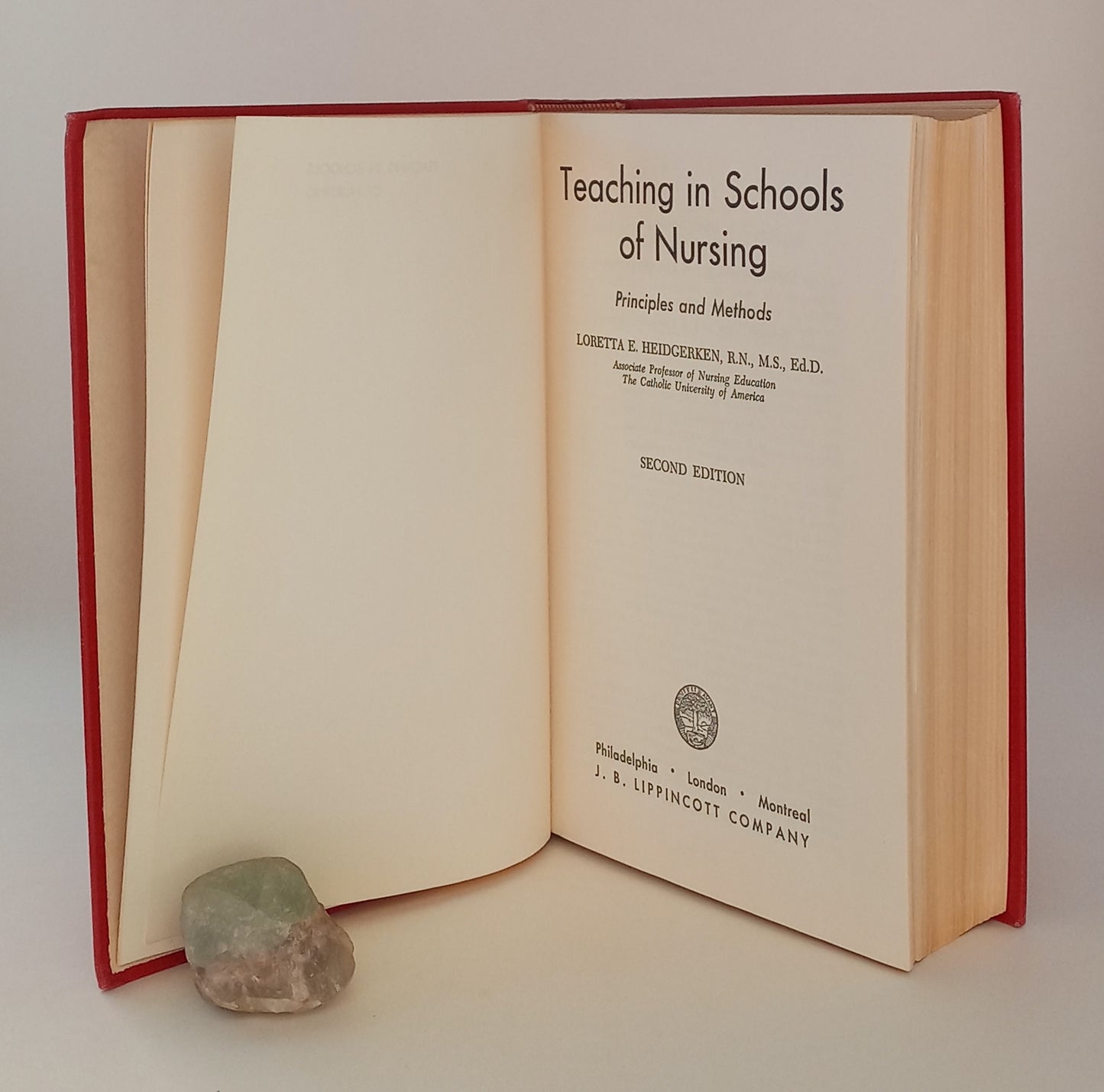 Teaching in Schools of Nursing: Principles and Methods book cover