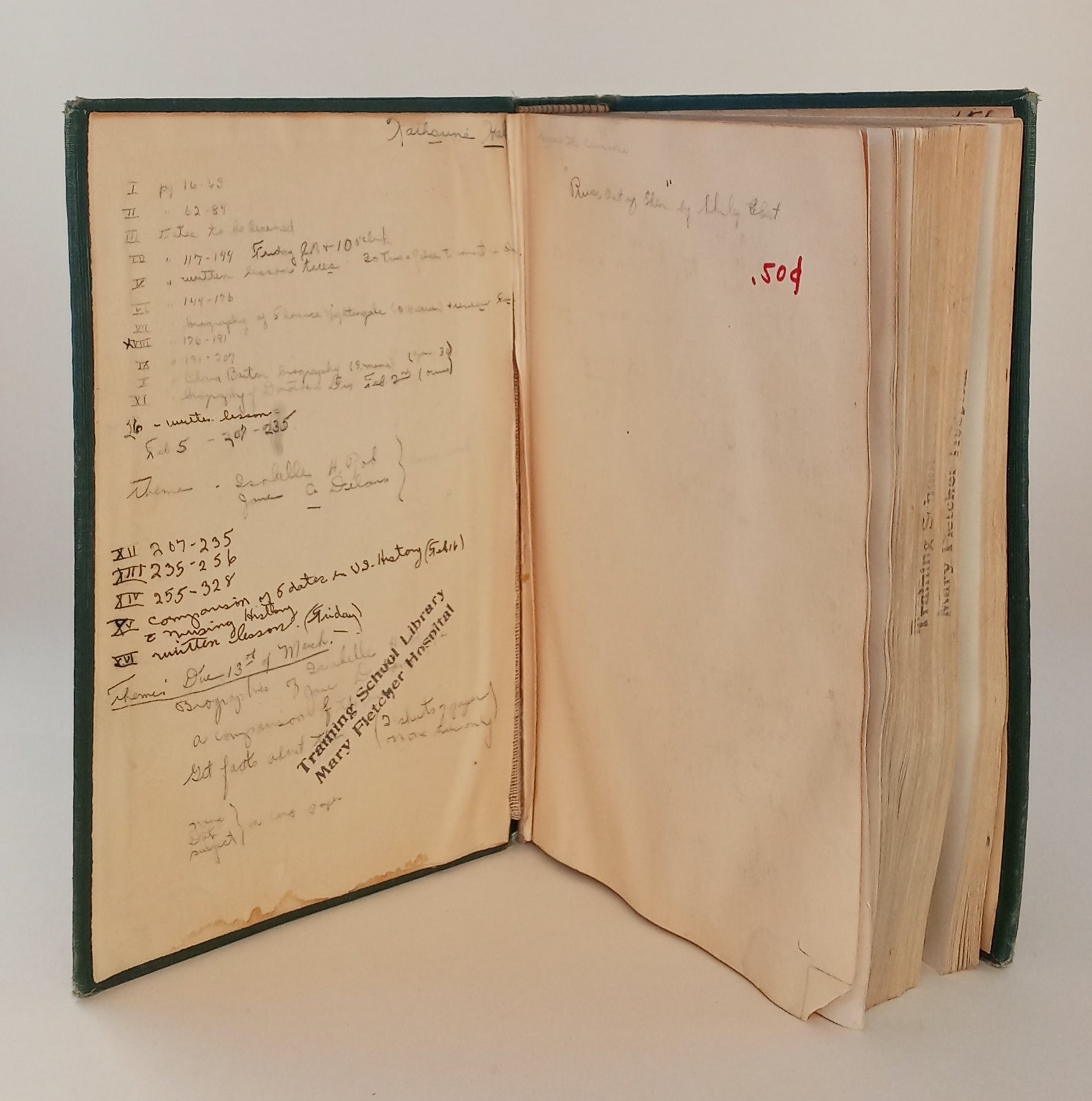 Outlines of Nursing History book cover