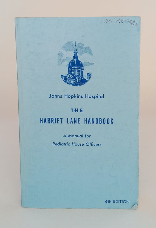 The Harriet Lane Handbook: A Manual for Pediatric House Officers book cover