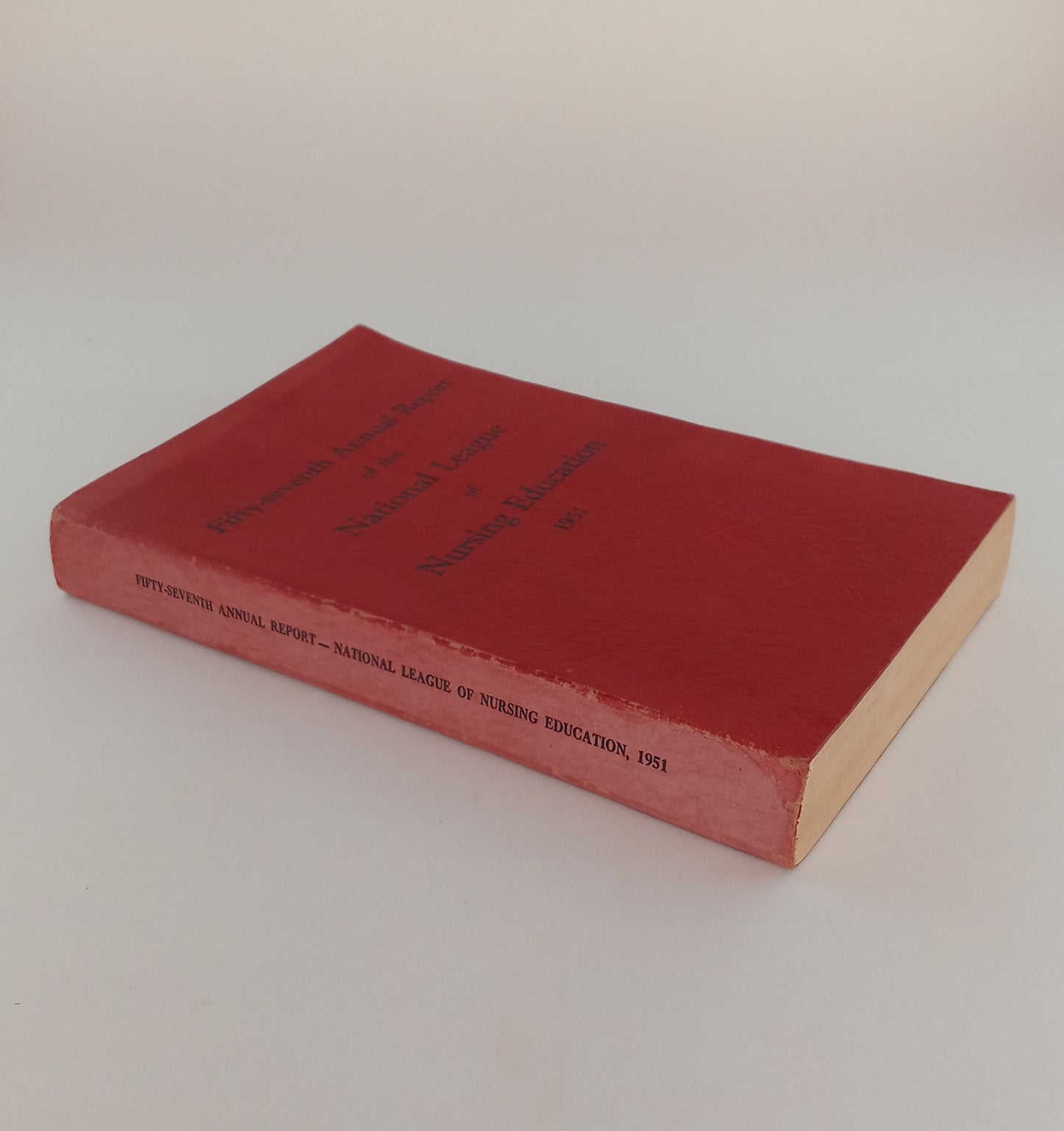 Fifty-seventh Annual Report of the National League of Nursing Education, and Record of Proceedings of the Fifty-fifth Convention book cover