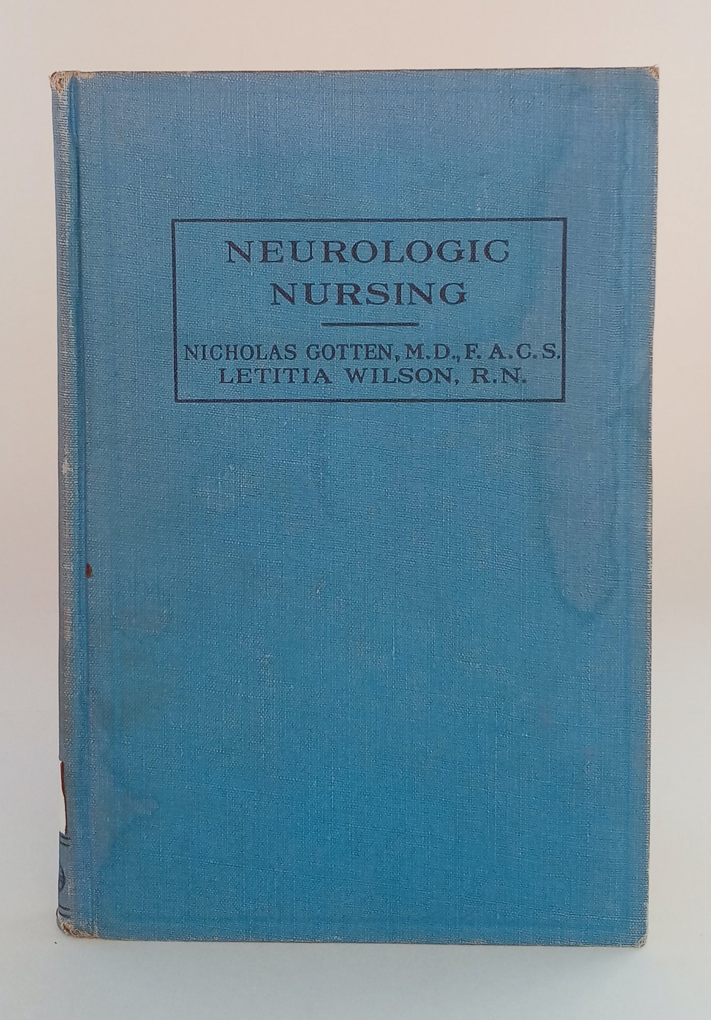 Neurologic Nursing book cover