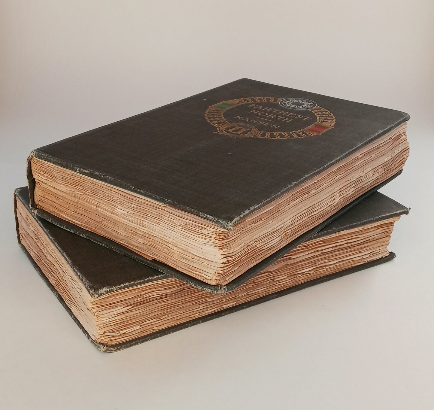 Farthest North, being a Record of a Voyage of Exploration of the Ship "Fram" 1893-96 and of a Fifteen Months' Sleigh Journey by Dr. Nansen and Lieut. Johansen. In two volumes. book cover