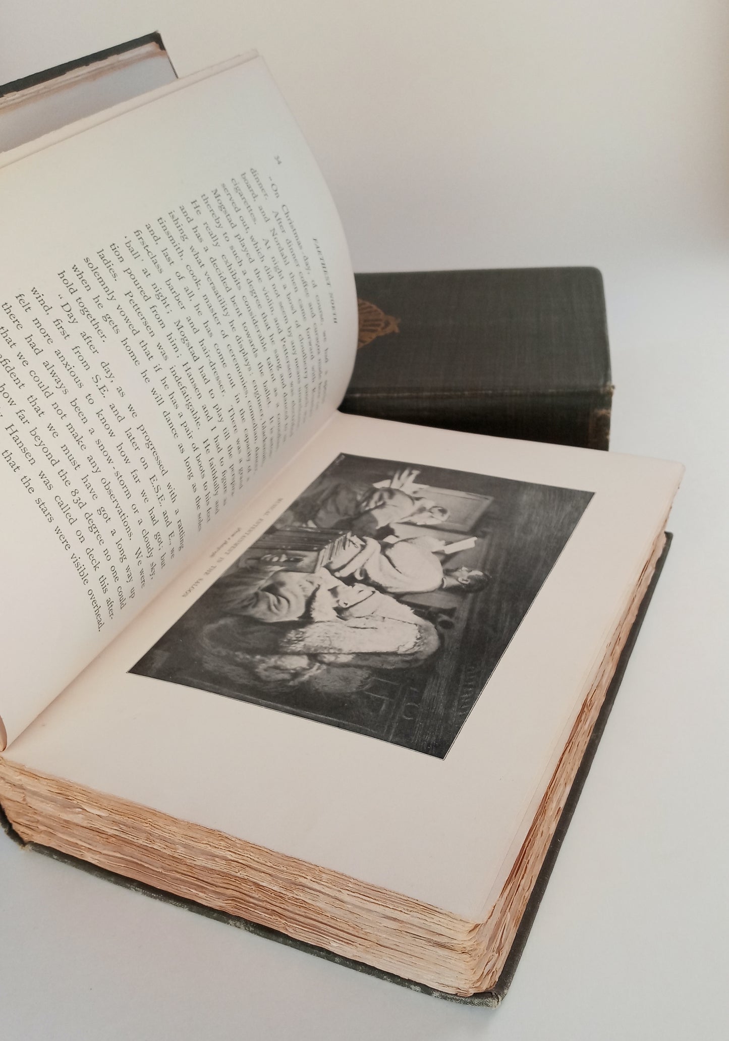 Farthest North, being a Record of a Voyage of Exploration of the Ship "Fram" 1893-96 and of a Fifteen Months' Sleigh Journey by Dr. Nansen and Lieut. Johansen. In two volumes. book cover