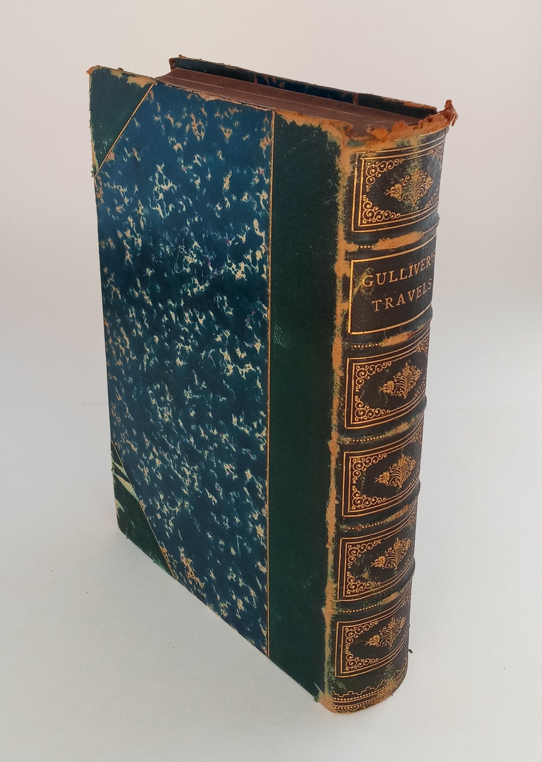 Travels into Several Remote Nations of the World by Lemuel Gulliver, First a Surgeon, and Then a Captain of Several Ships. In Four Parts. Illustrated with Upwards of Four Hundred Wood-Engravings from Designs by Grandville. book cover
