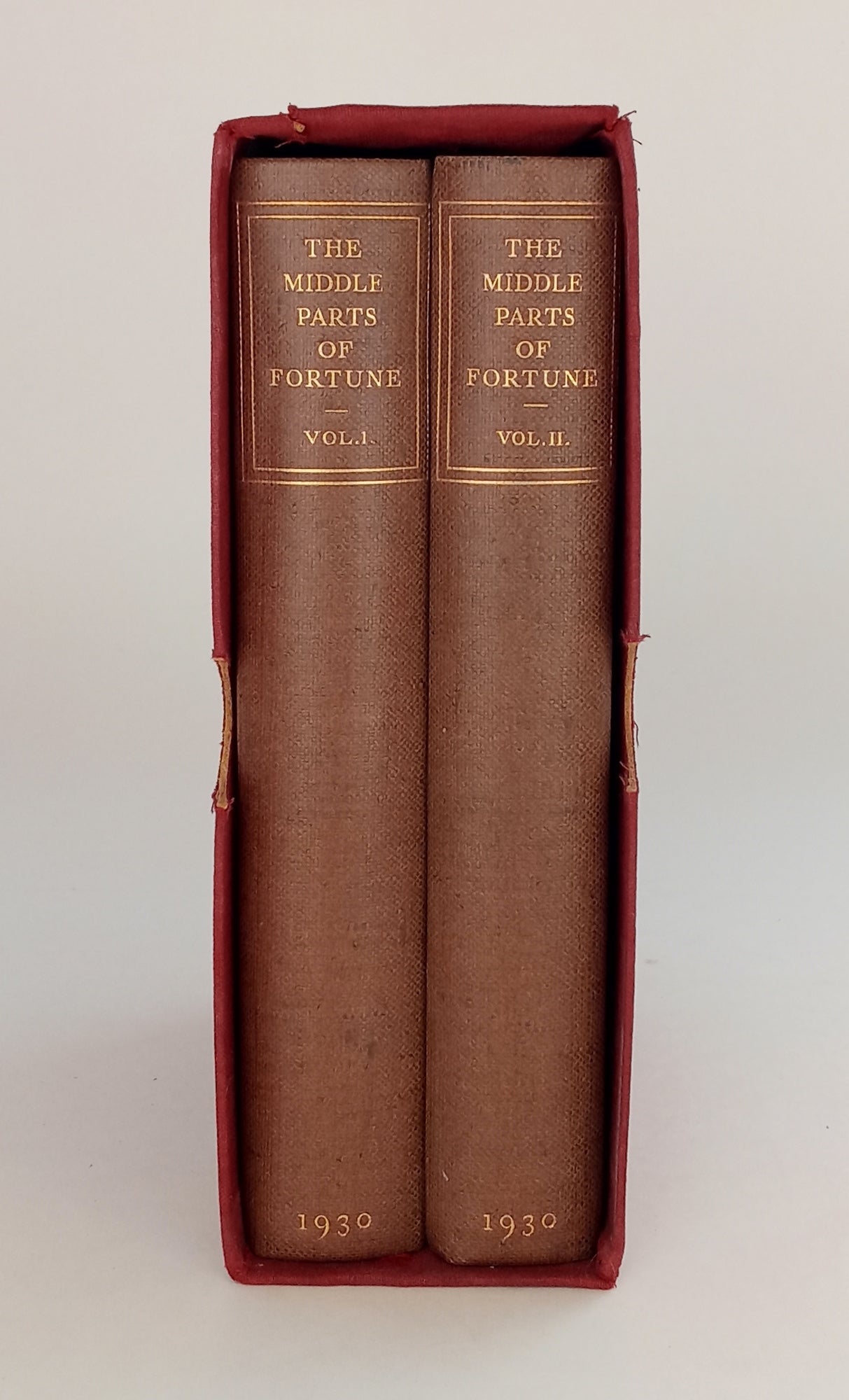 The Middle Parts of Fortune, Somme and Ancre book cover