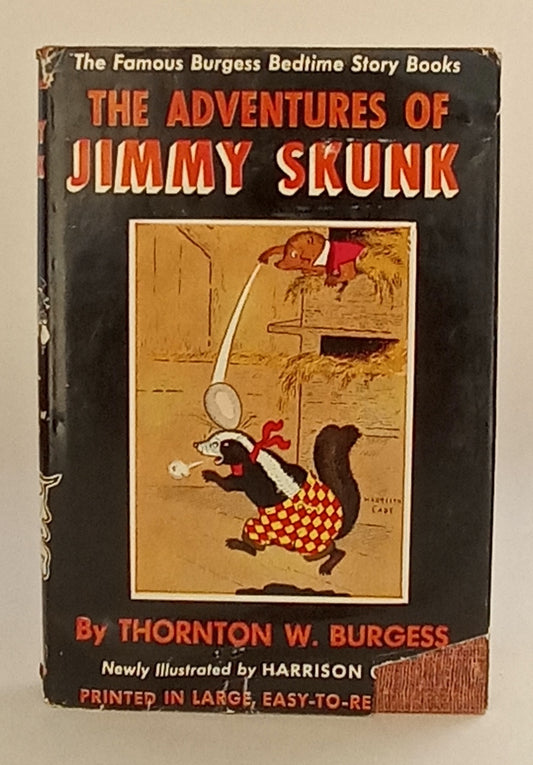 The Adventures of Jimmy Skunk book cover