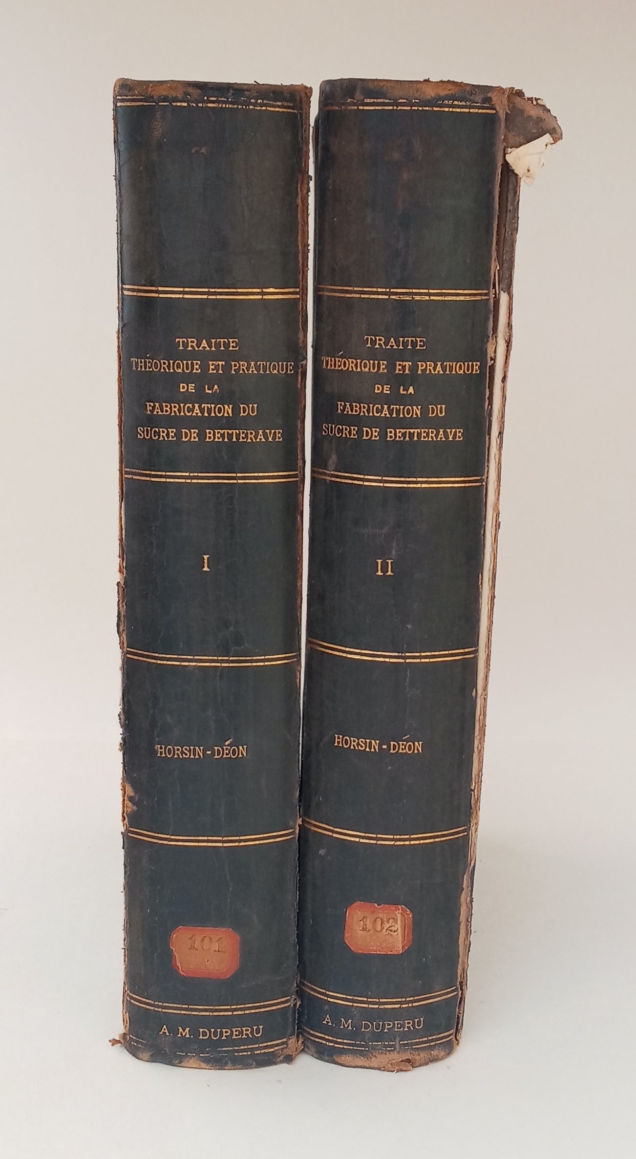Traité Thèorique et Pratique de la Fabrication du Sucre de Betterave (Theoretical and Practical Treatise on the Manufacture of Beet Sugar) book cover