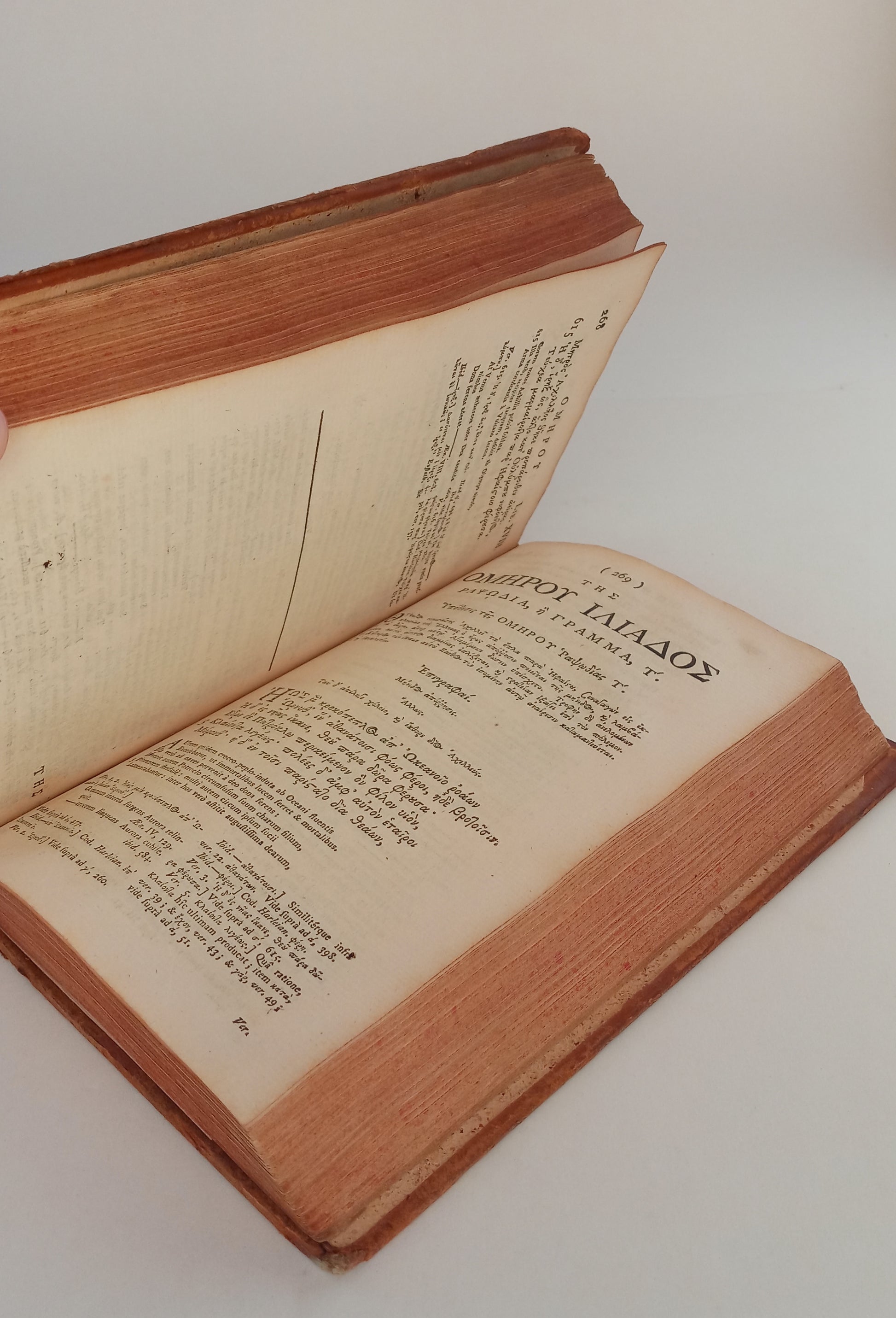 Homeri Ilias, Graece et Latine, cum Annotationibus, Vol. II book cover