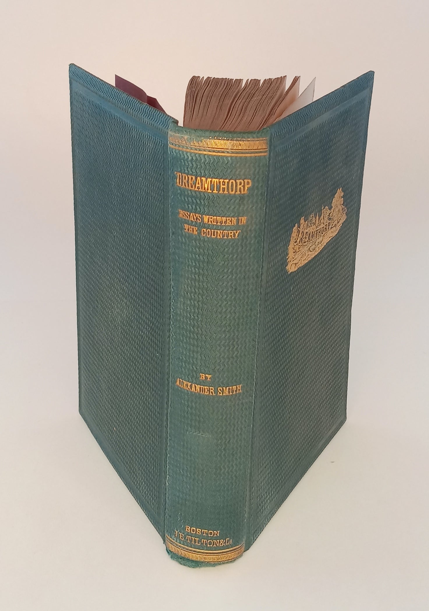 Dreamthorp: A Book of Essays Written in the Country. book cover