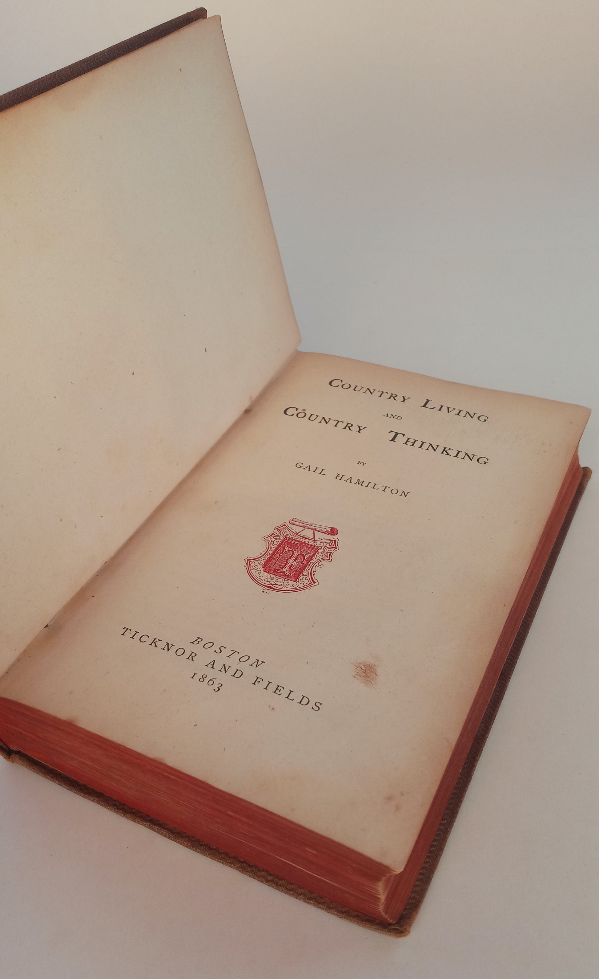 Country Living and Country Thinking book cover