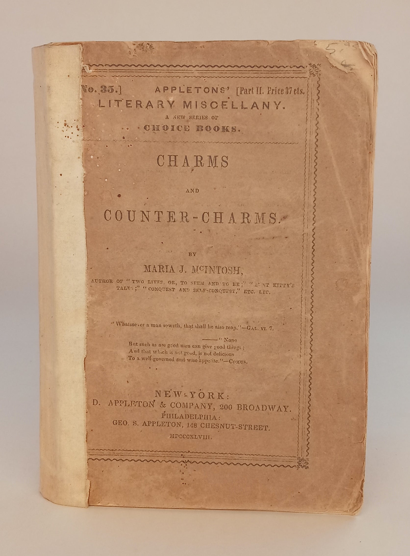 Charms and Counter-Charms, Part II ONLY book cover