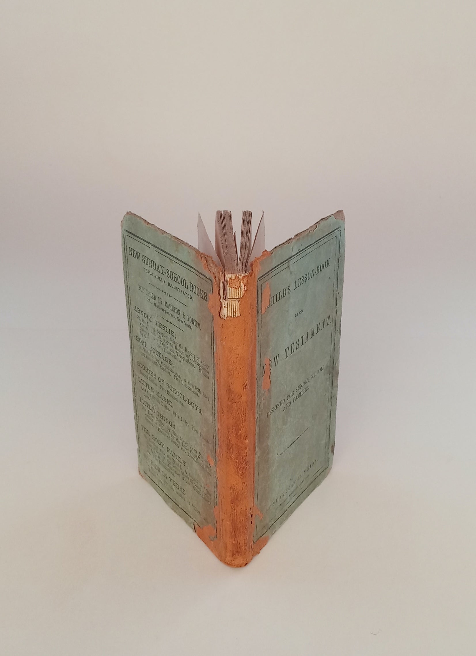 Child's Lesson-Book on the New Testament. Designed for Sunday schools and families. book cover