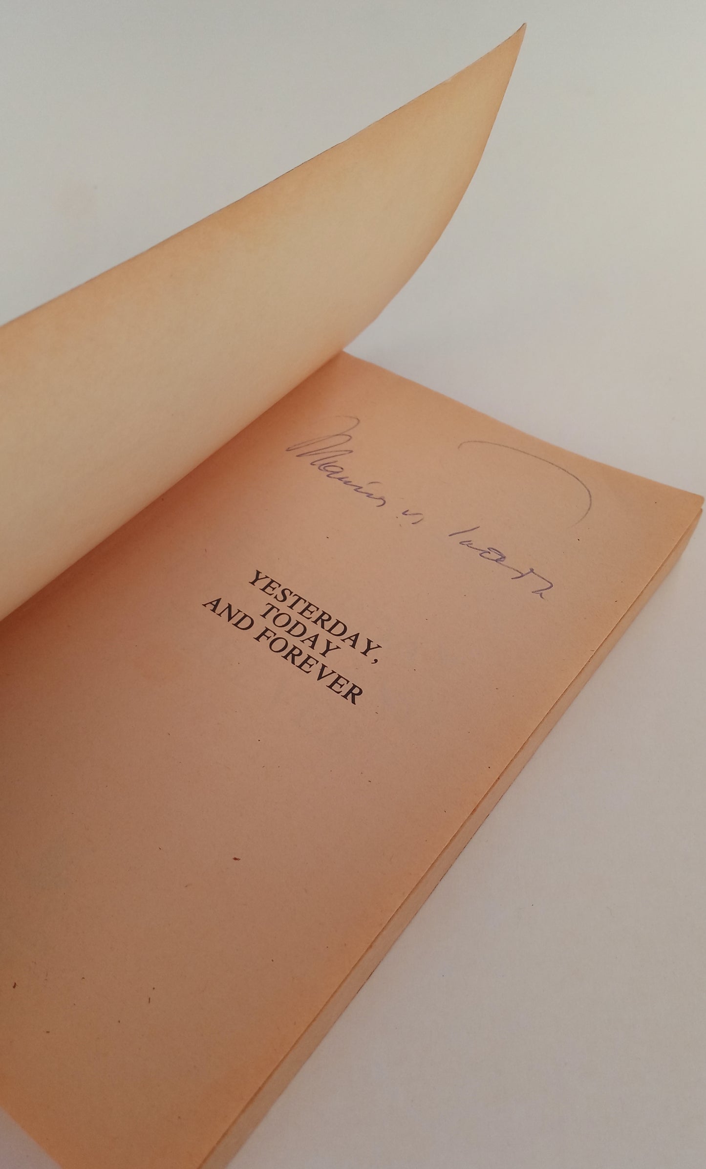 Yesterday, Today & Forever book cover