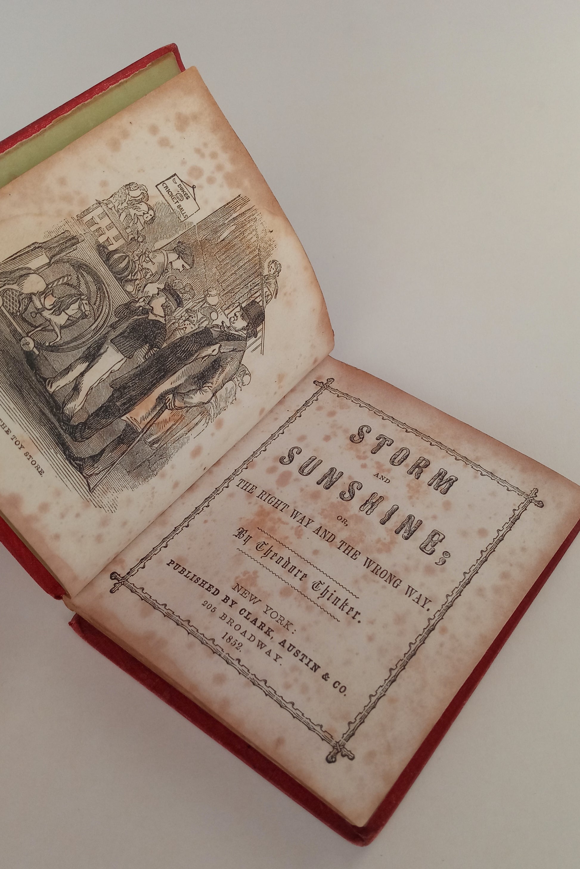Storm and Sunshine; or, The Right Way and the Wrong Way. book cover