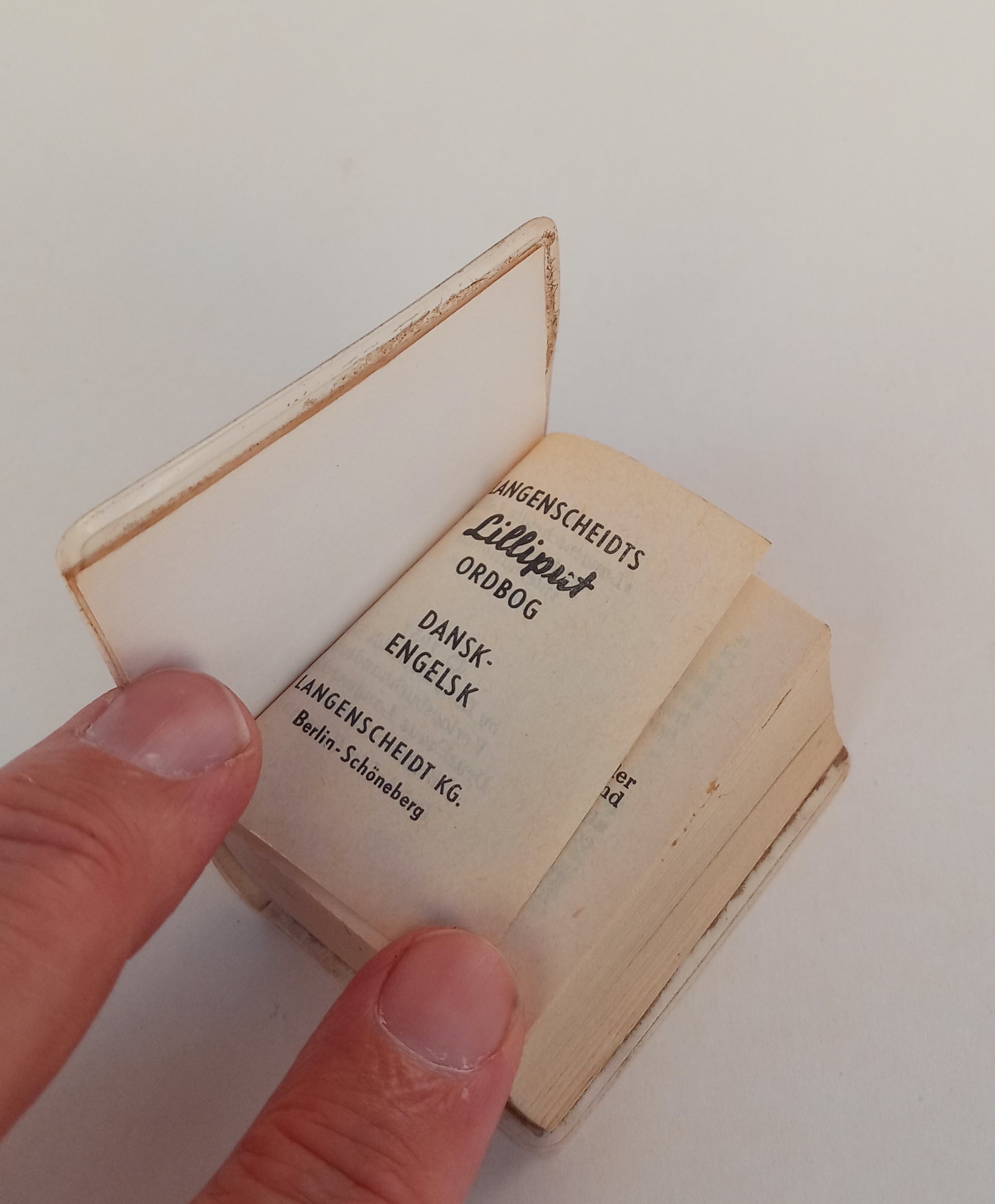 Langenscheidt's Lilliput Dictionary: Danish-English book cover