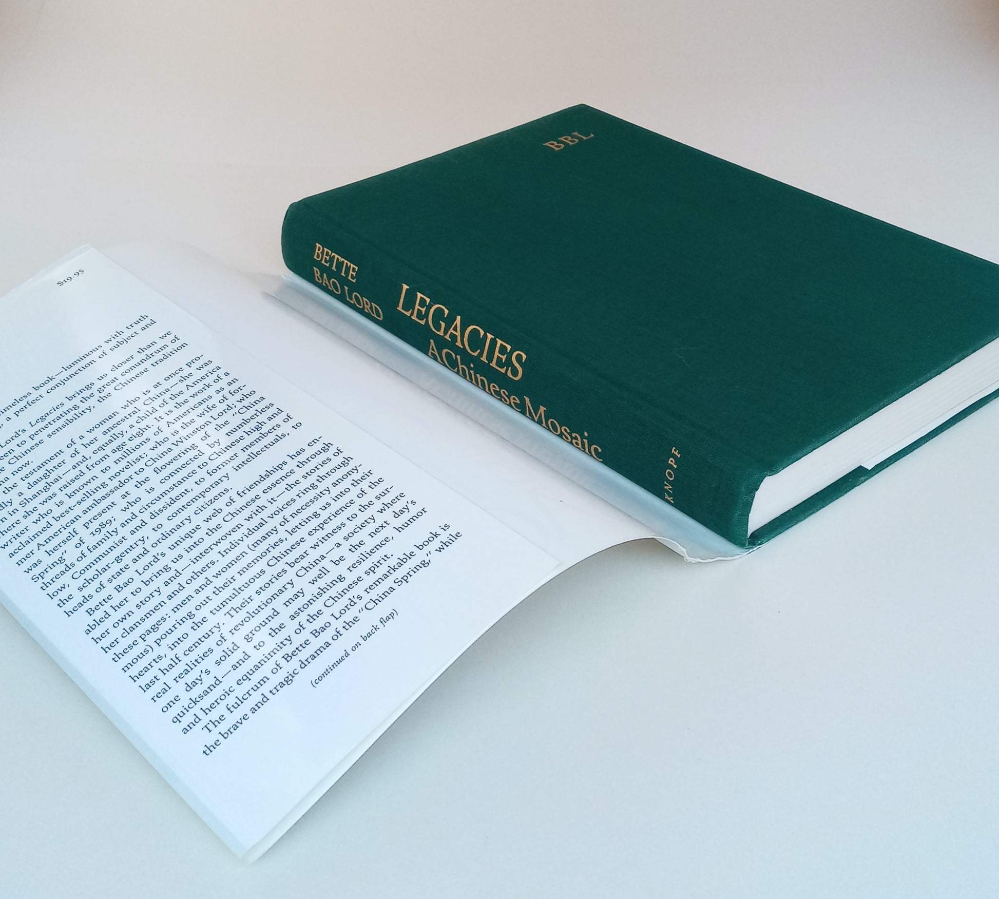 Legacies: A Chinese Mosaic book cover