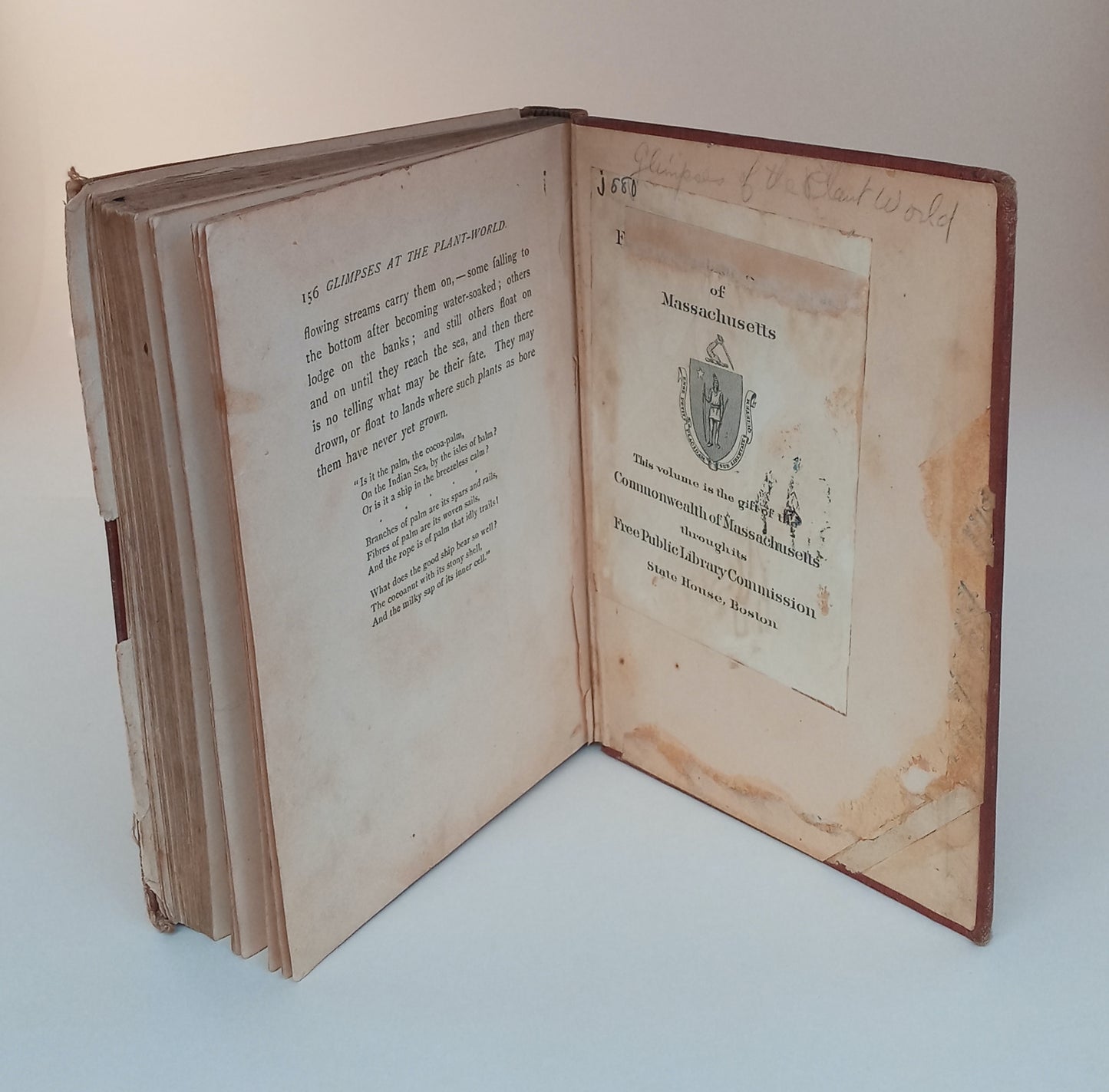 Glimpses at the Plant World book cover
