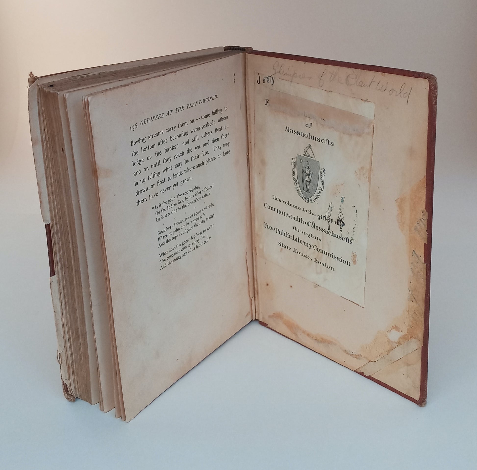 Glimpses at the Plant World book cover