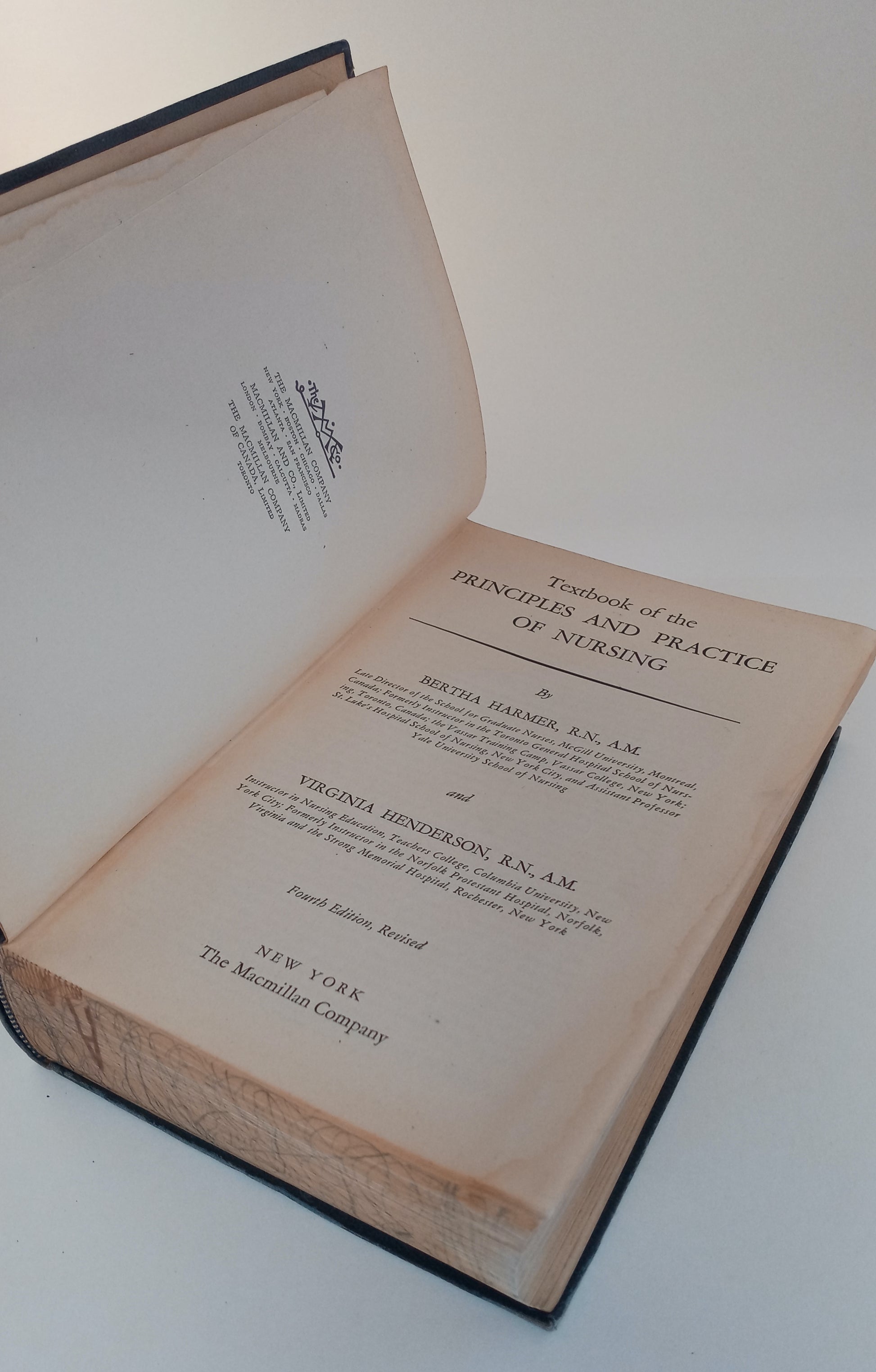 Textbook of the Principles and Practice of Nursing book cover