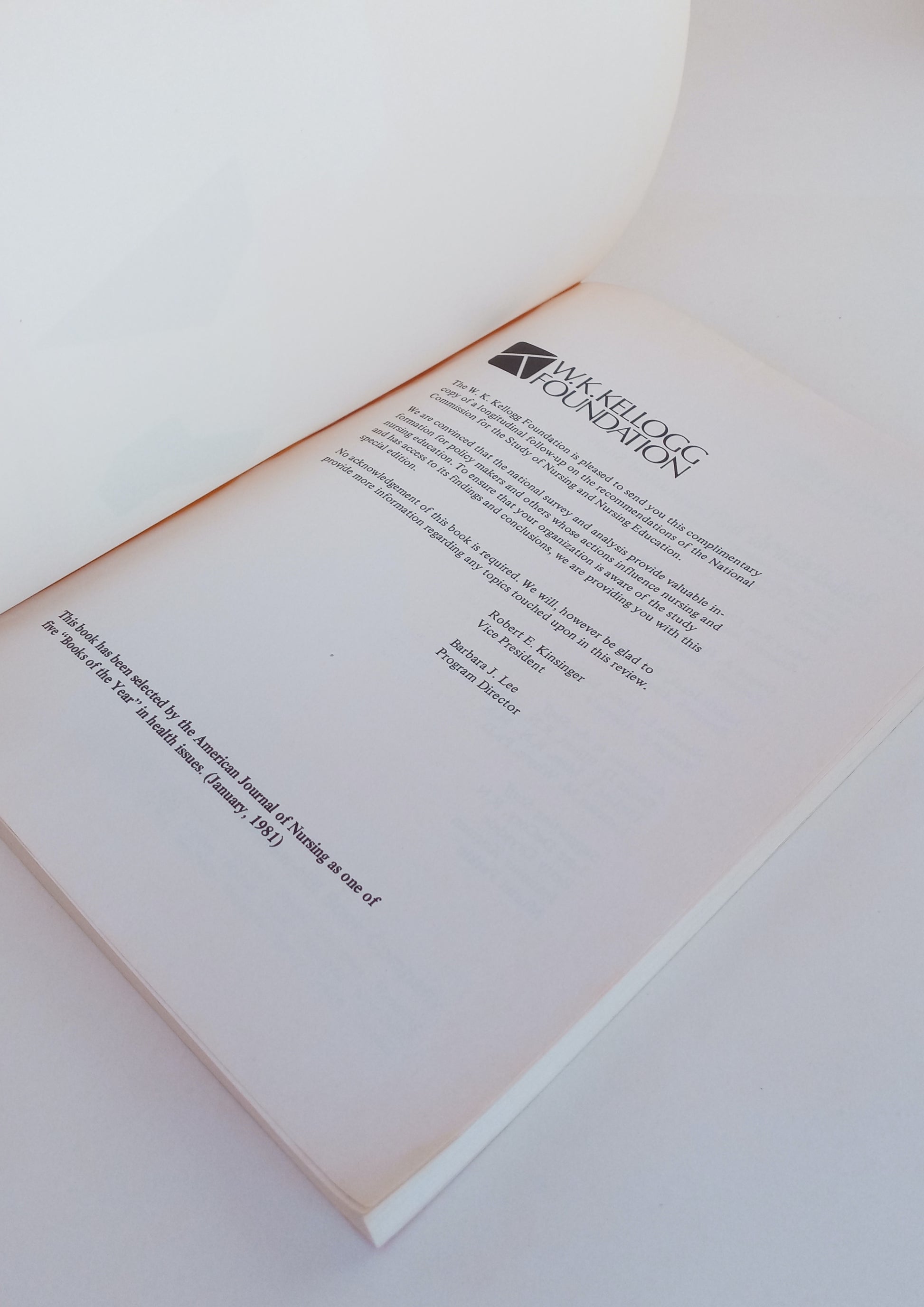 Action in Affirmation: Toward an Unambiguous Profession of Nursing book cover