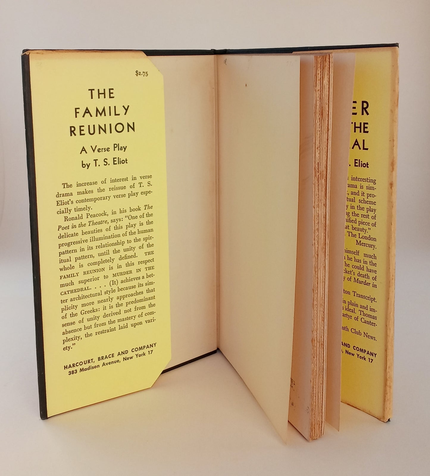 The Family Reunion: A Verse Play with a Contemporary Setting book cover