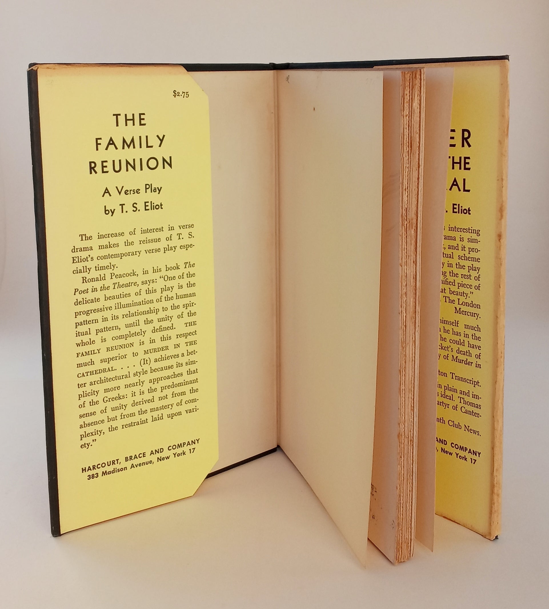 The Family Reunion: A Verse Play with a Contemporary Setting book cover