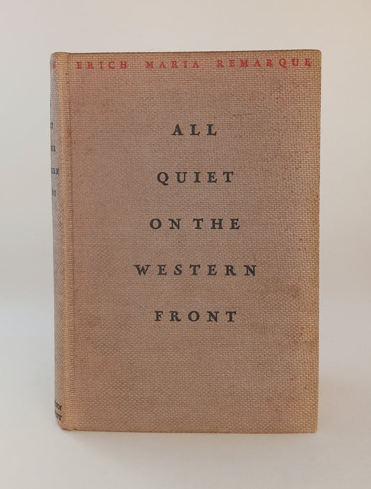 All Quiet on the Western Front book cover