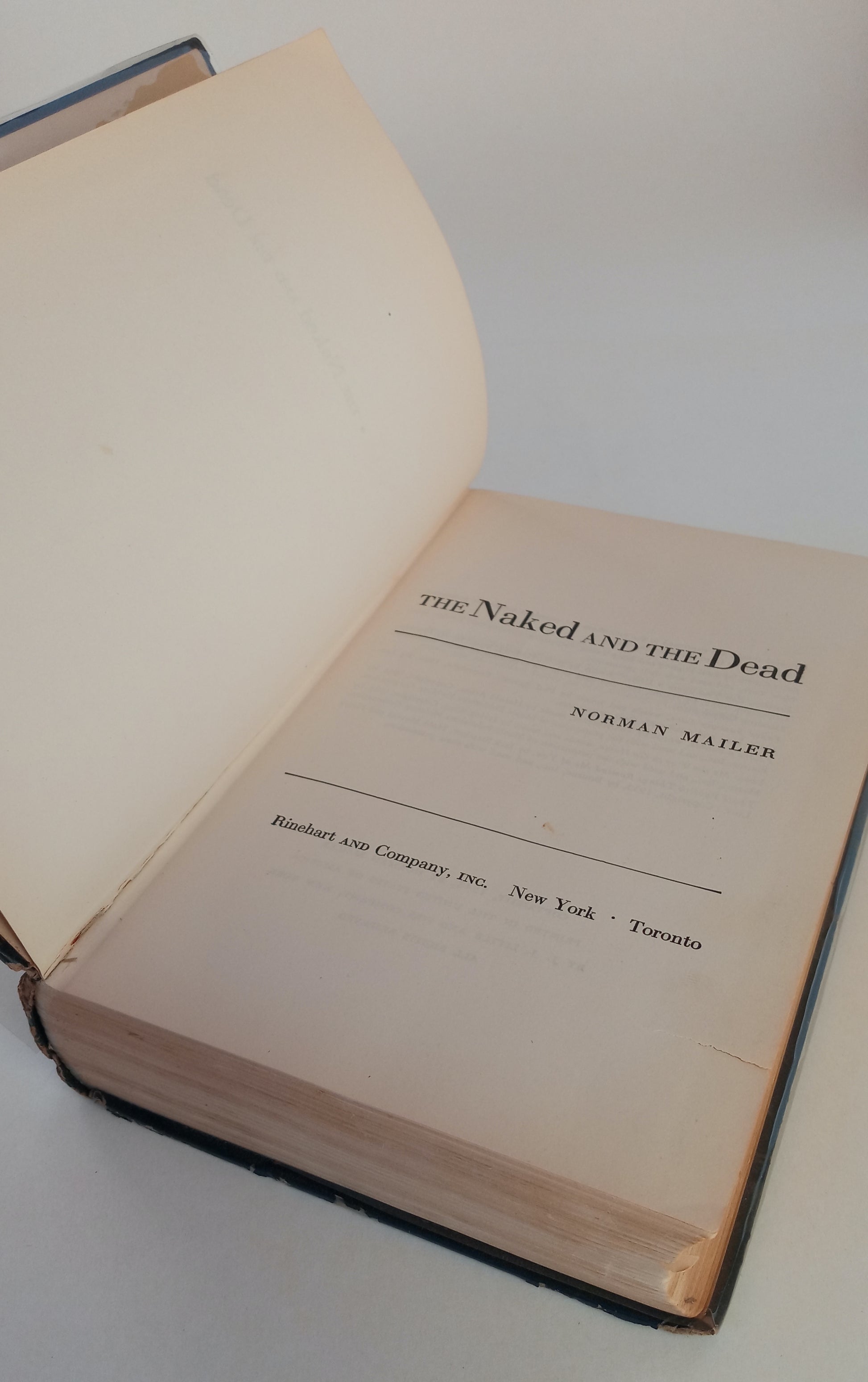 The Naked and the Dead book cover