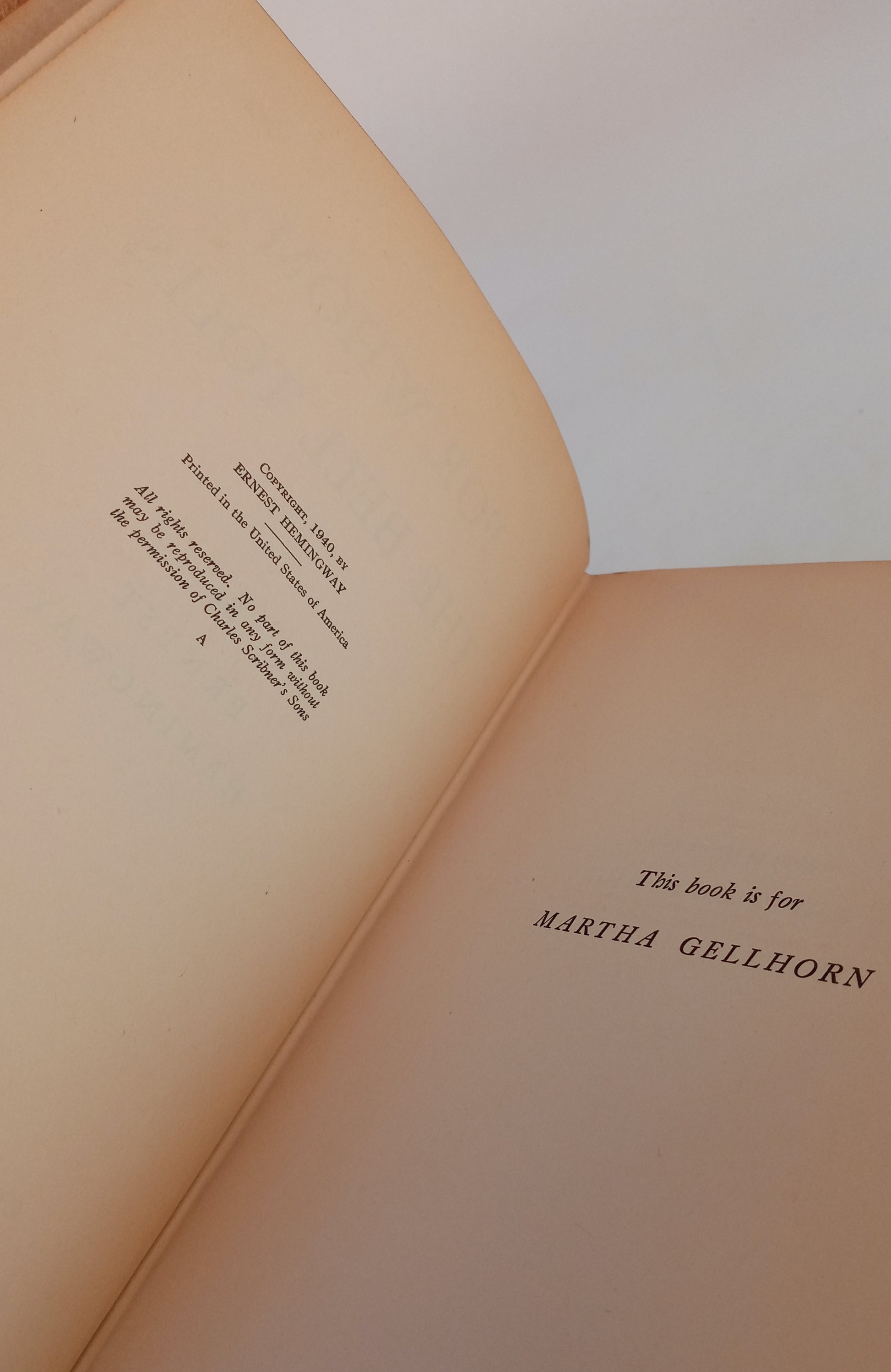 For Whom the Bell Tolls book cover