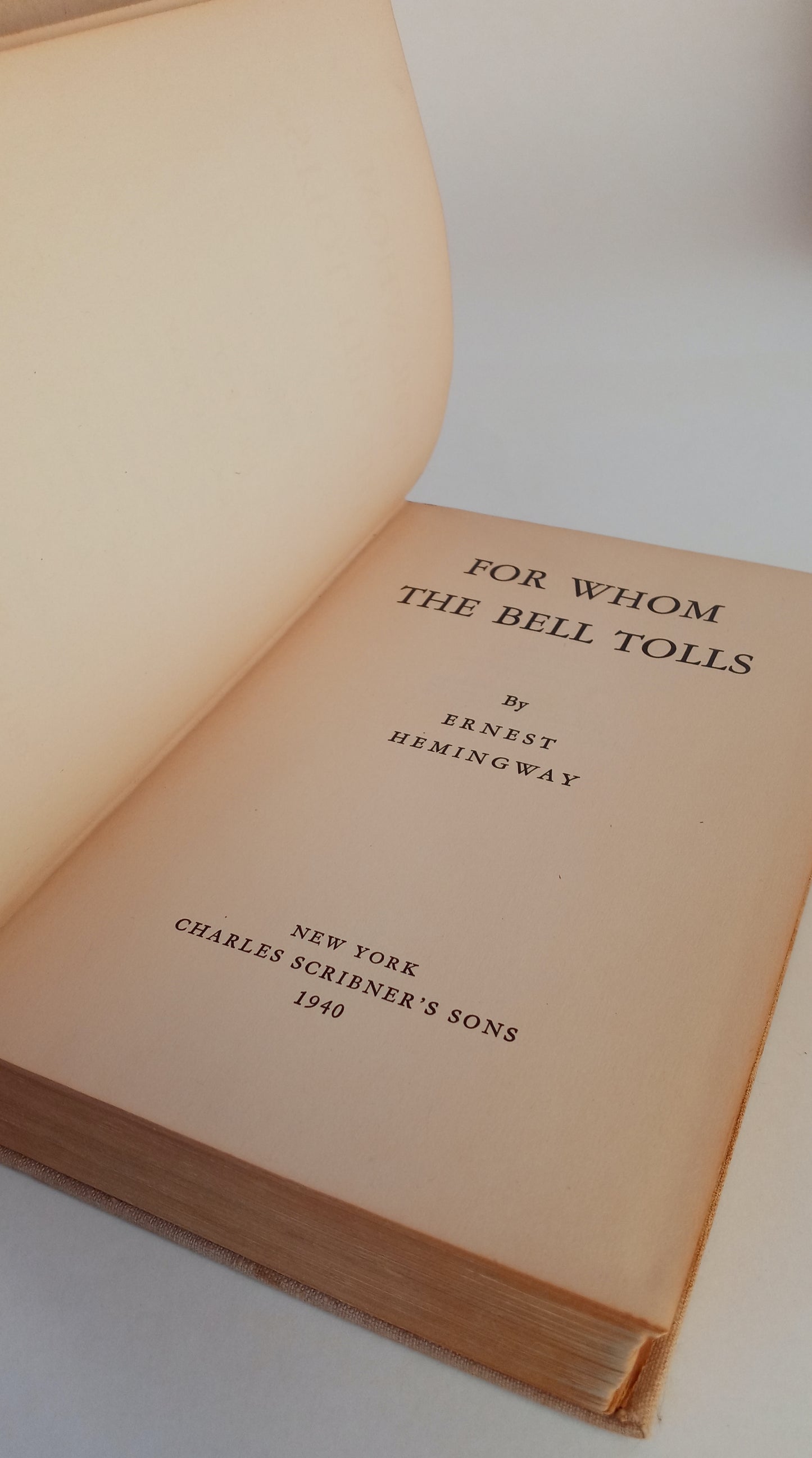 For Whom the Bell Tolls book cover