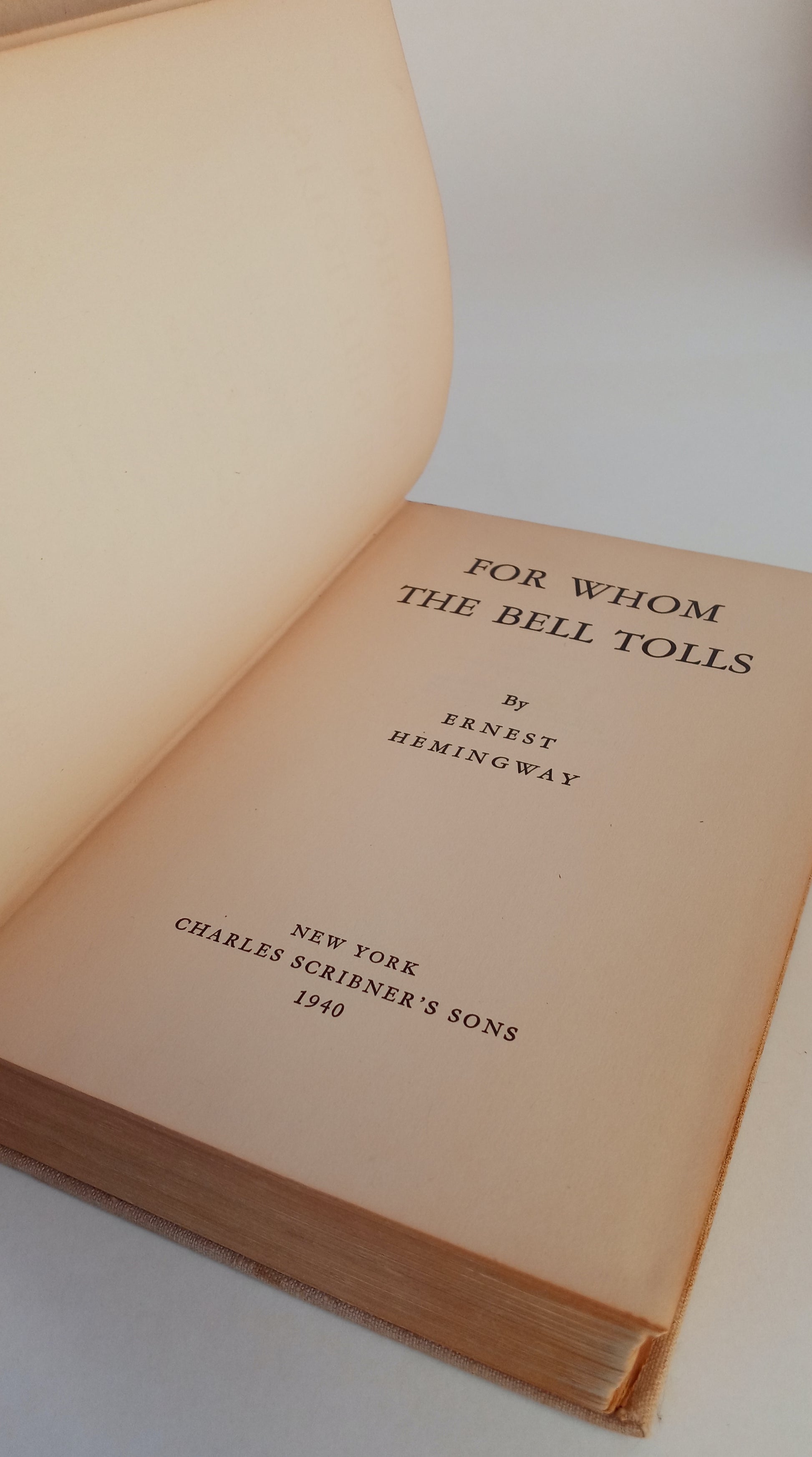 For Whom the Bell Tolls book cover
